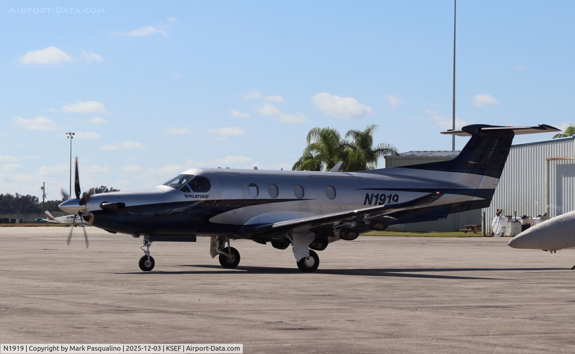 N1919, 2019 Pilatus PC-12/47E C/N 1919, Pilatus PC-12/47E