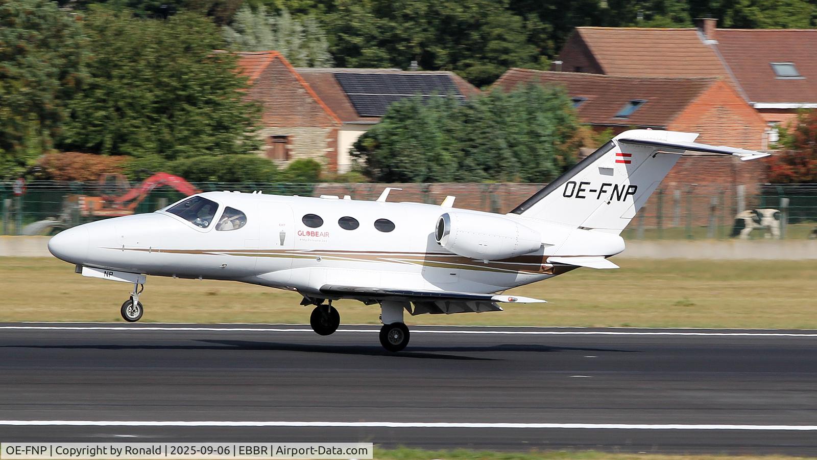 OE-FNP, 2009 Cessna 510 Citation Mustang Citation Mustang C/N 510-0185, at ebbr