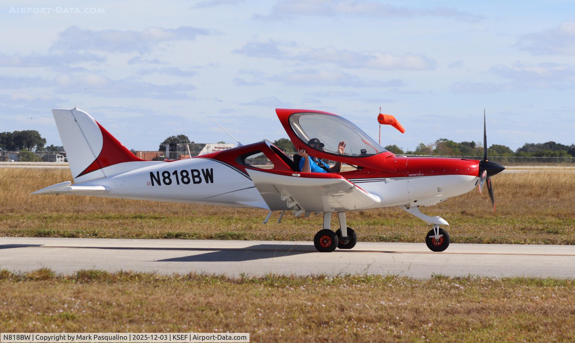 N818BW, 2025 BRM Aero Bristell LSA C/N 818-2025, Bristell LSA