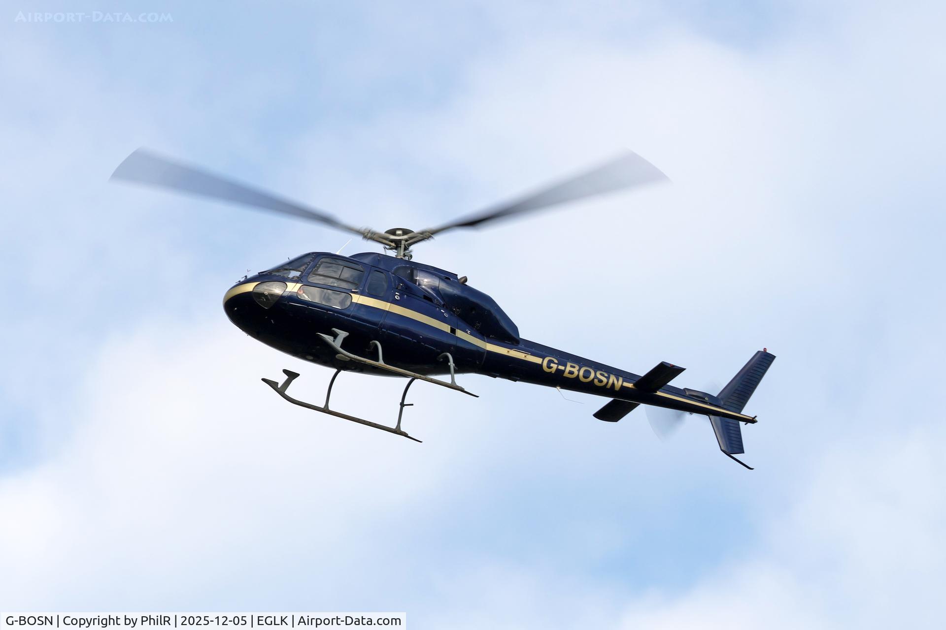 G-CCJX, 2006 Europa XS Tri-Gear C/N PFA 247-13727, G-BOSN 1982 Aerospatiale AS355F1 Squirrel ll Blackbushe 