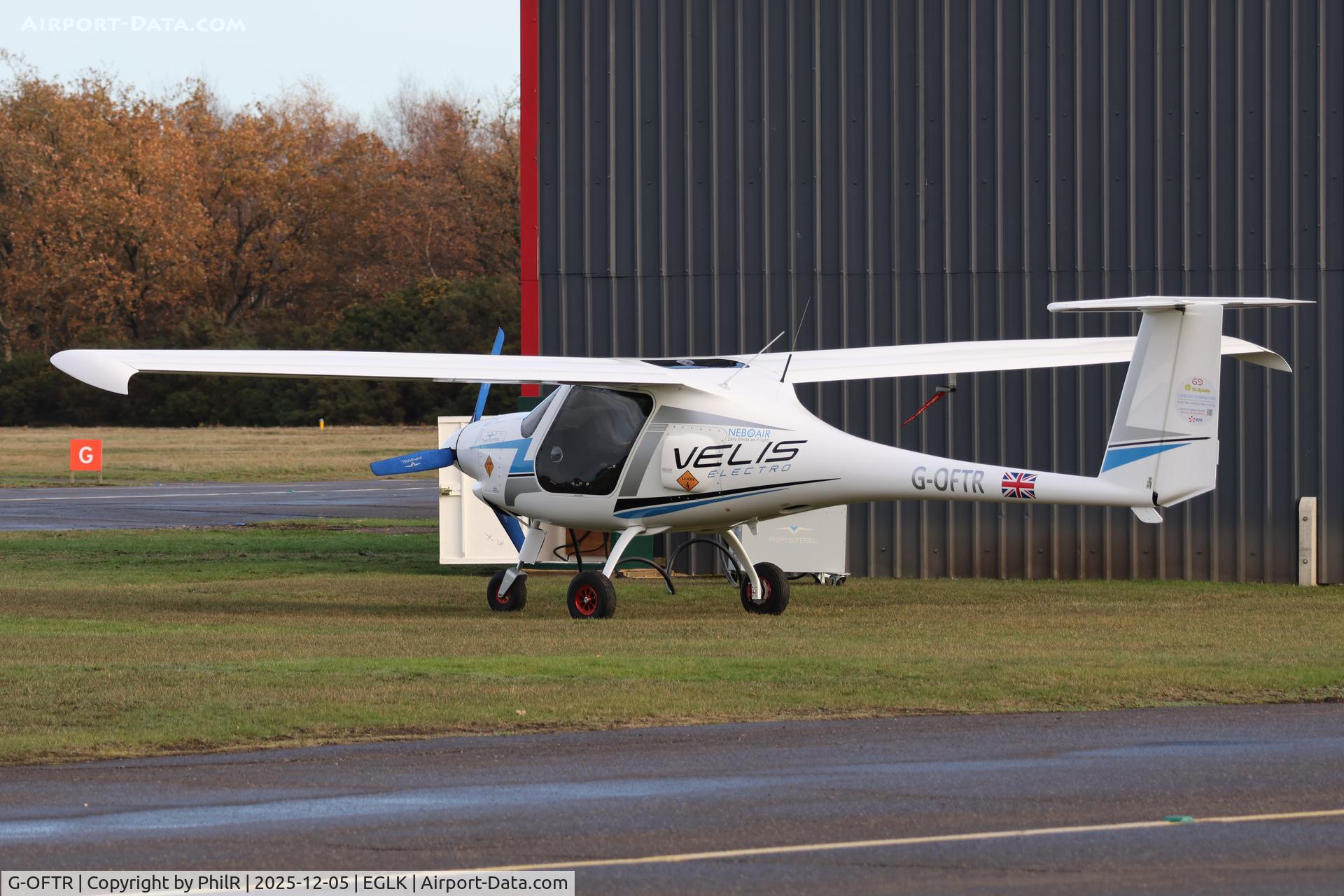 G-OFTR, 2021 Pipistrel Virus SW 128 (Velis Electro) C/N VSW1280058, G-OFTR 2021 Pipistrel Virus SW 128 Blackbushe