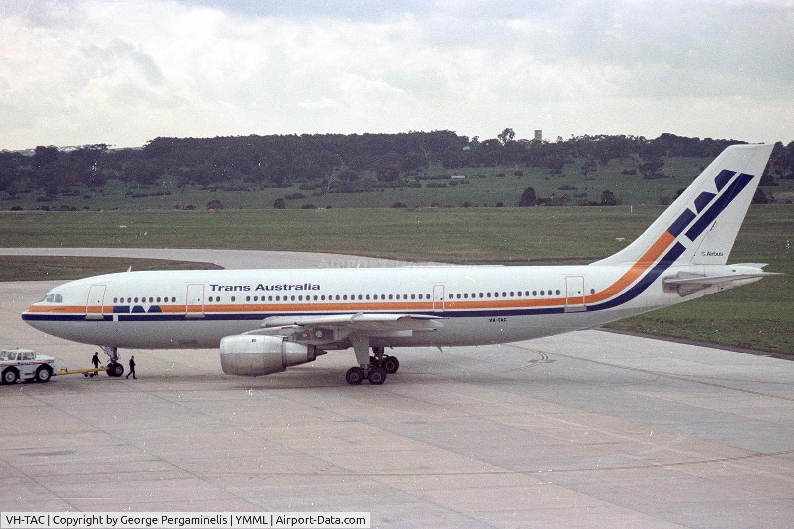 VH-TAC, 1981 Airbus A300B4-203 C/N 157, Melbourne airport.