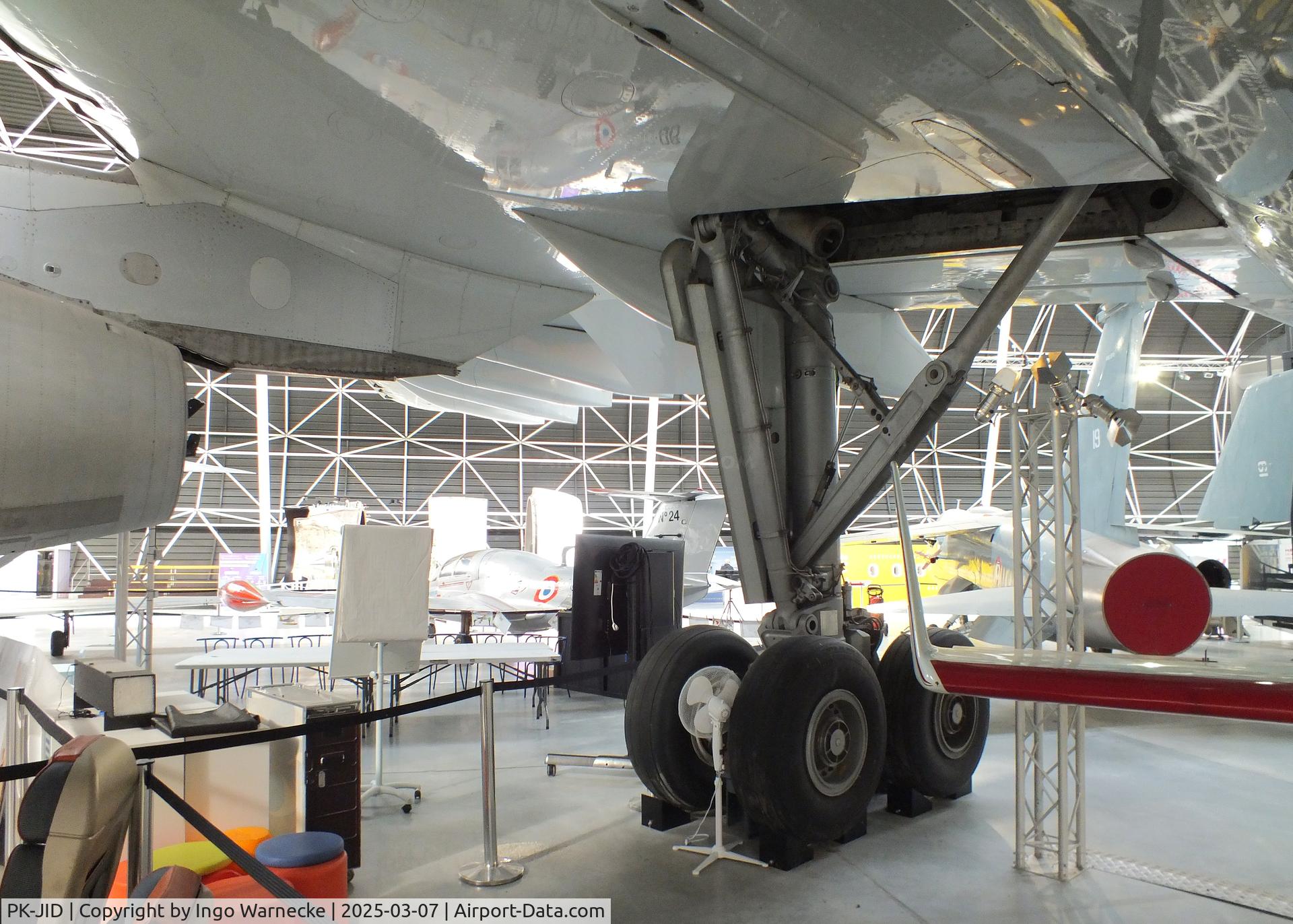 PK-JID, 1983 Airbus A300B4-203 C/N 238, Airbus A300B4-203 (ex Sempati Air) displayed as A300 first prototype 'F-WUAB' at the Aeroscopia, Blagnac (Toulouse)