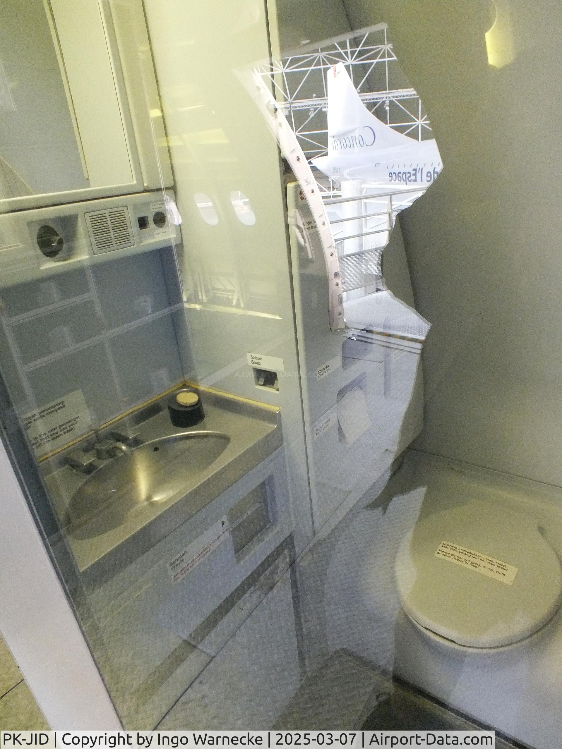 PK-JID, 1983 Airbus A300B4-203 C/N 238, Airbus A300B4-203 (ex Sempati Air) displayed as A300 first prototype 'F-WUAB' at the Aeroscopia, Blagnac (Toulouse) #i