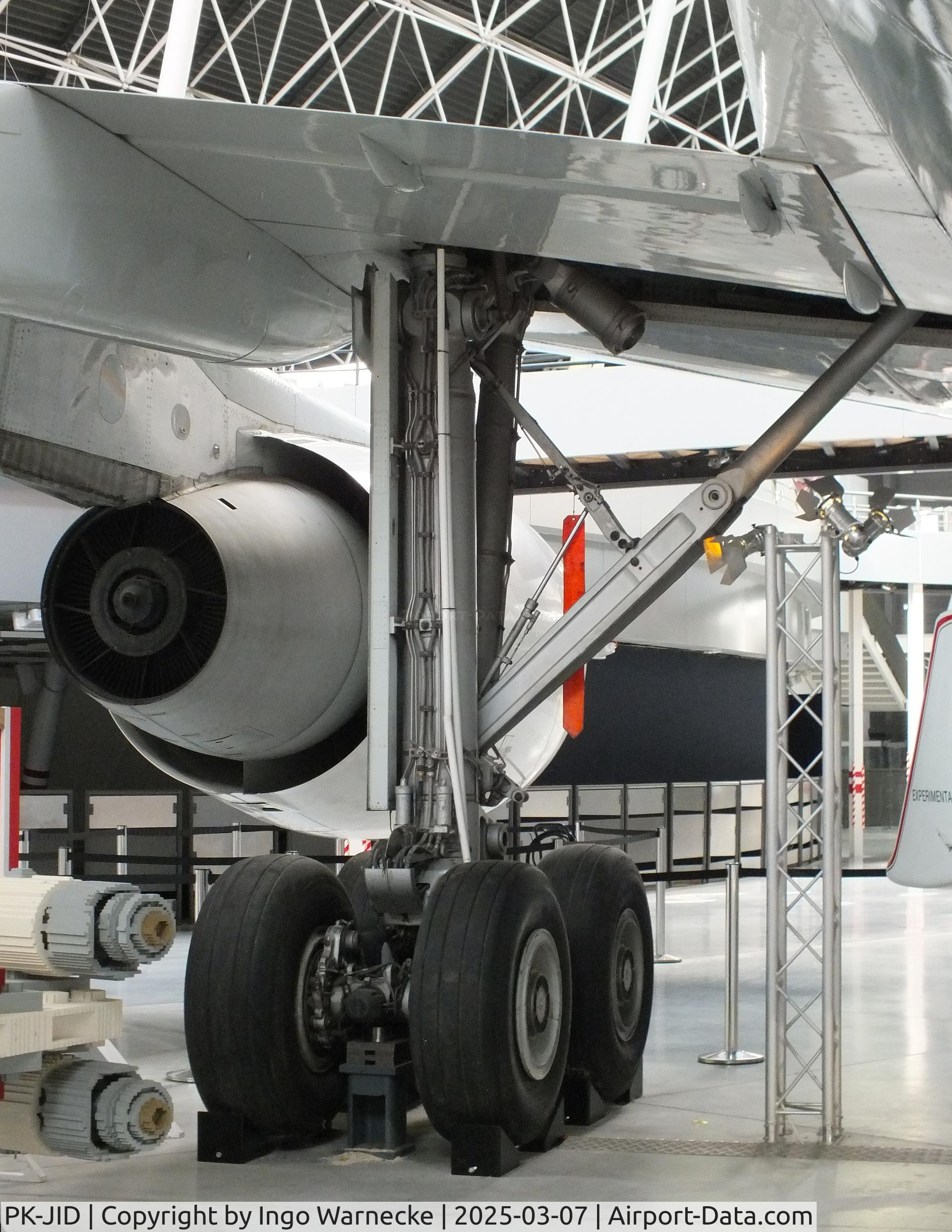 PK-JID, 1983 Airbus A300B4-203 C/N 238, Airbus A300B4-203 (ex Sempati Air) displayed as A300 first prototype 'F-WUAB' at the Aeroscopia, Blagnac (Toulouse)