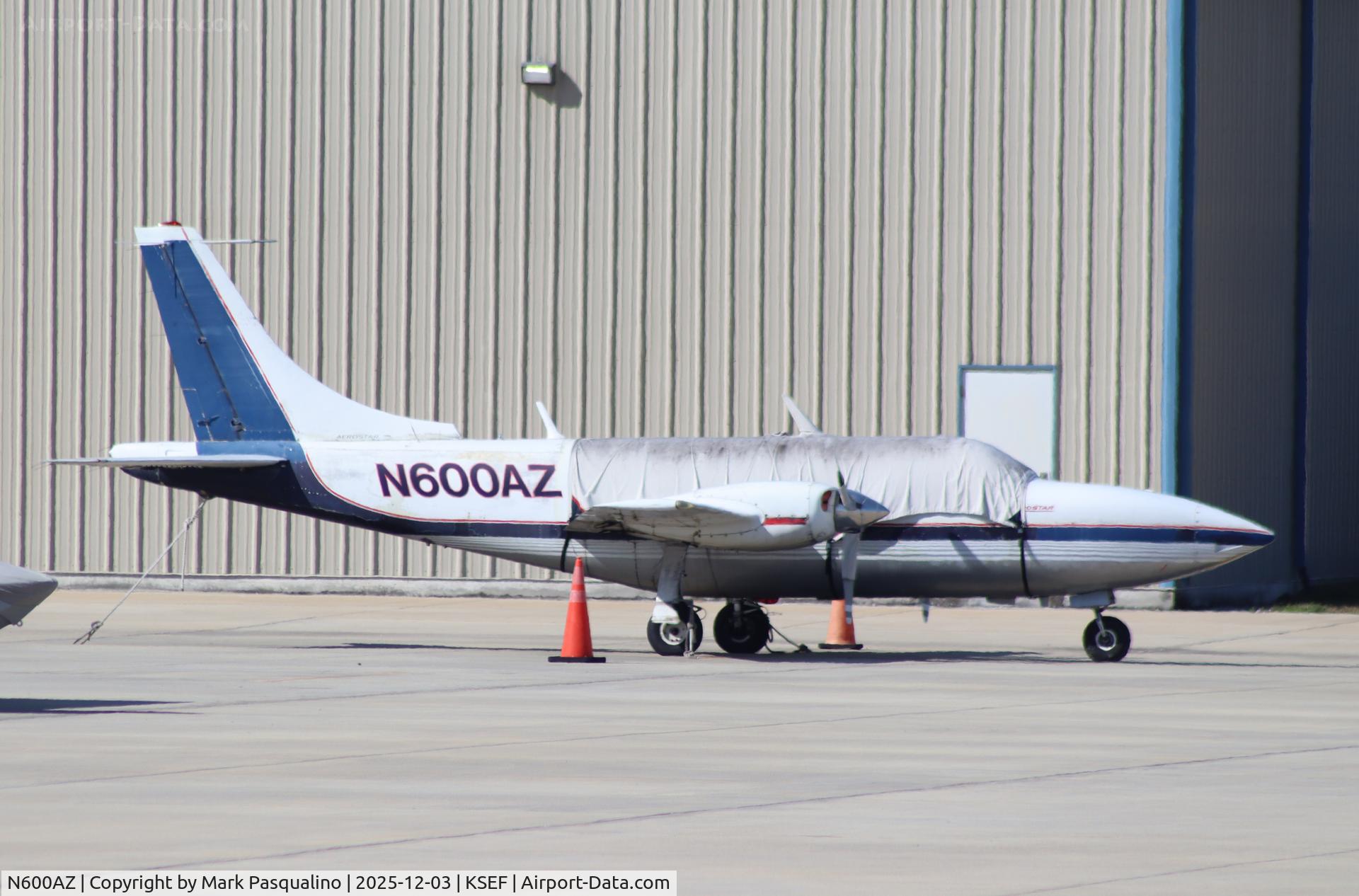 N600AZ, 1969 Smith AEROSTAR 601 C/N 61-0022, Aerostar 601