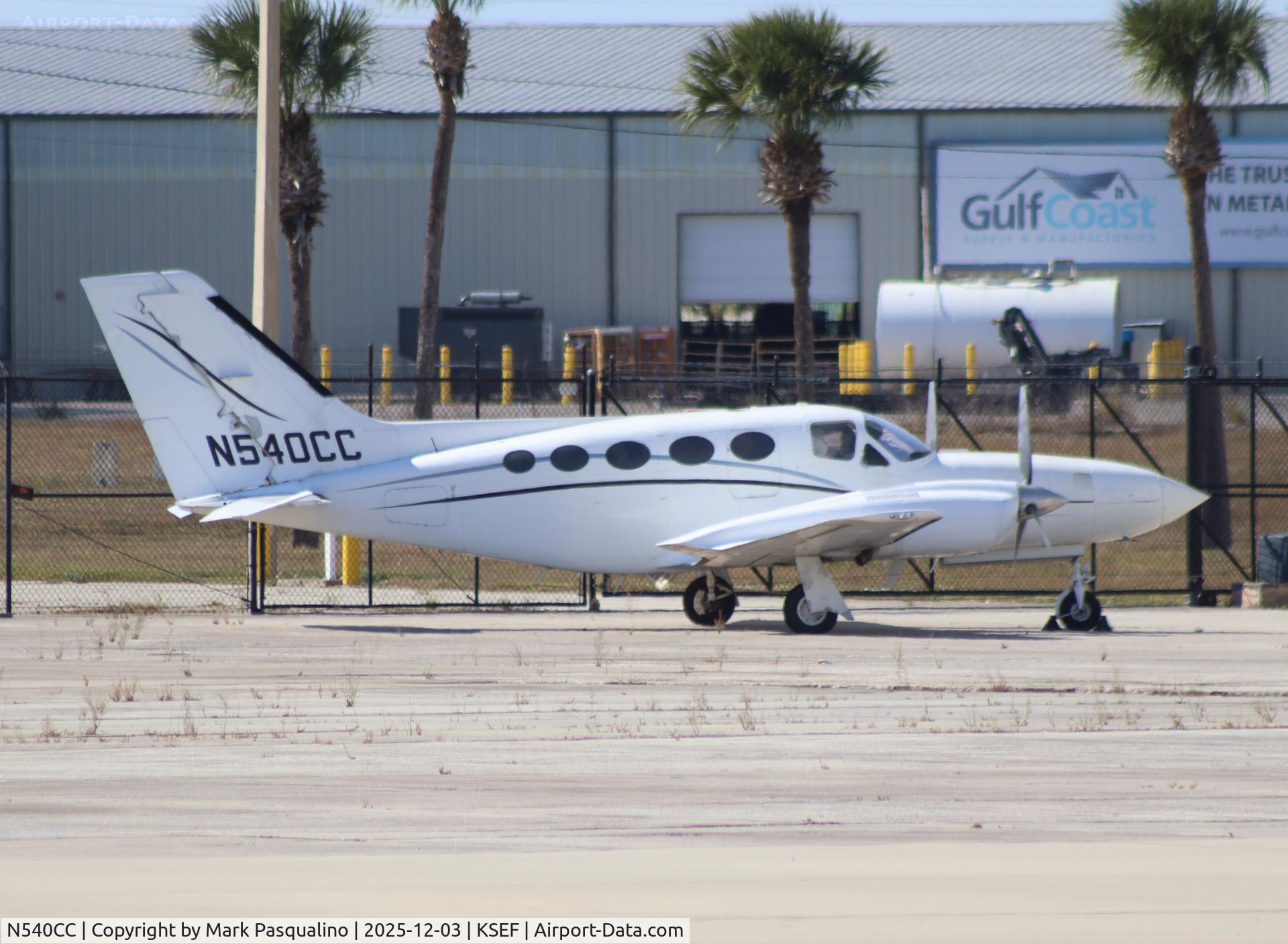 N540CC, Cessna 421C Golden Eagle C/N 421C0675, Cessna 421C