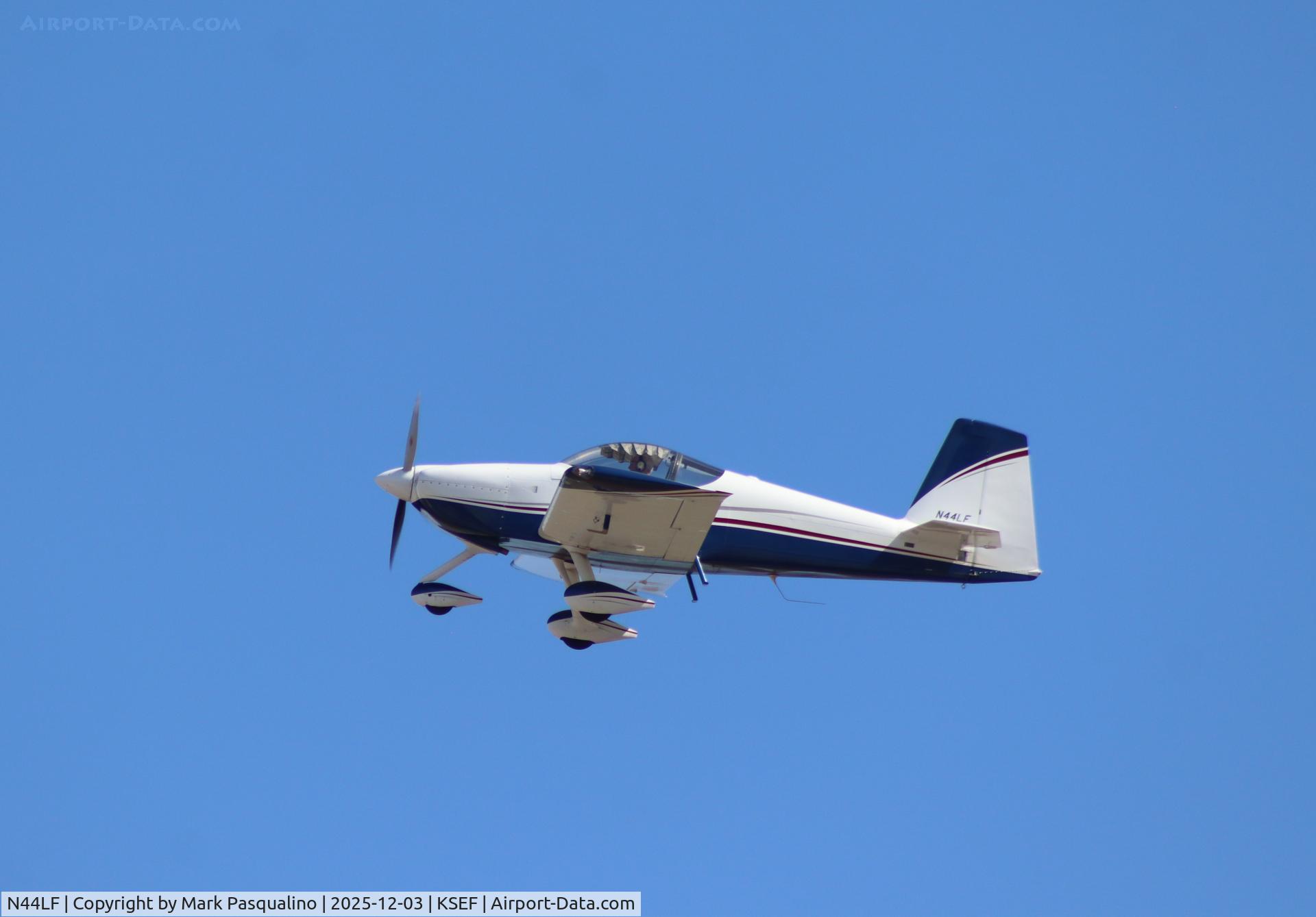 N44LF, 2021 Vans RV-7A C/N 70947, Vans RV-7A