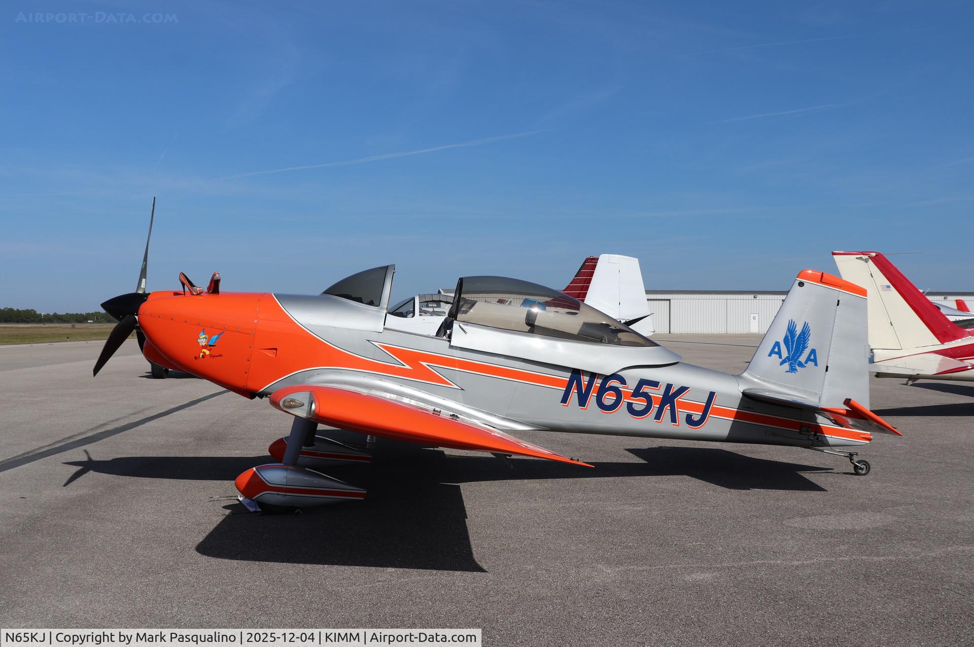 N65KJ, 2005 Van's RV-8 C/N 82005, Vans RV-8