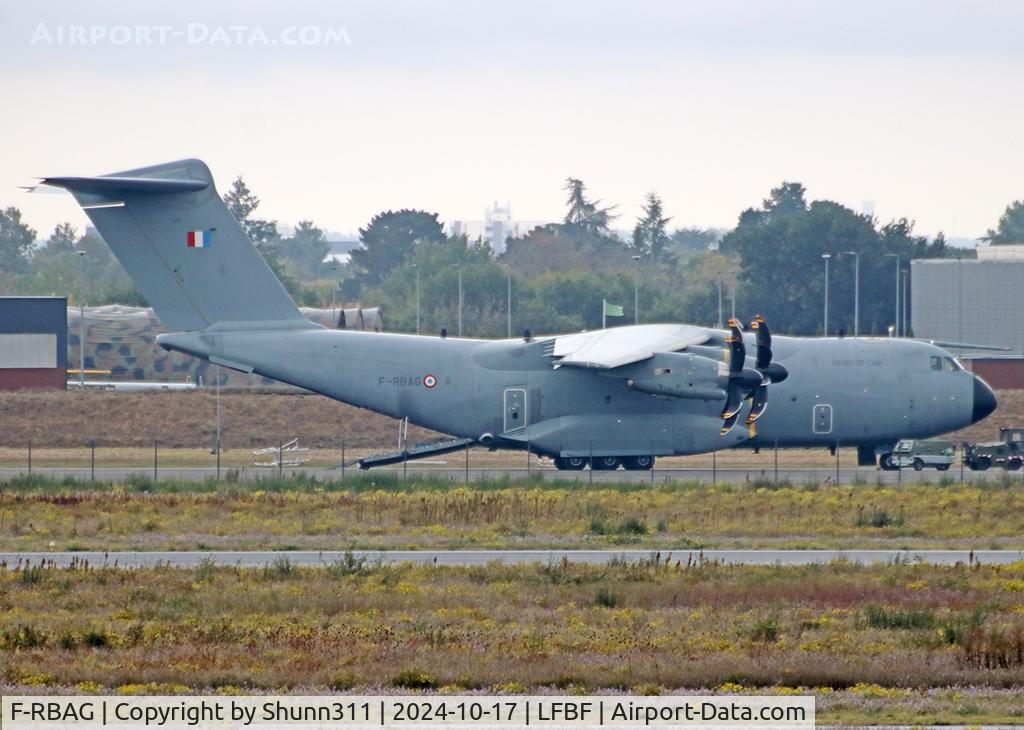 F-RBAG, 2015 Airbus A400M Atlas C/N 019, Parked at the Military apron...