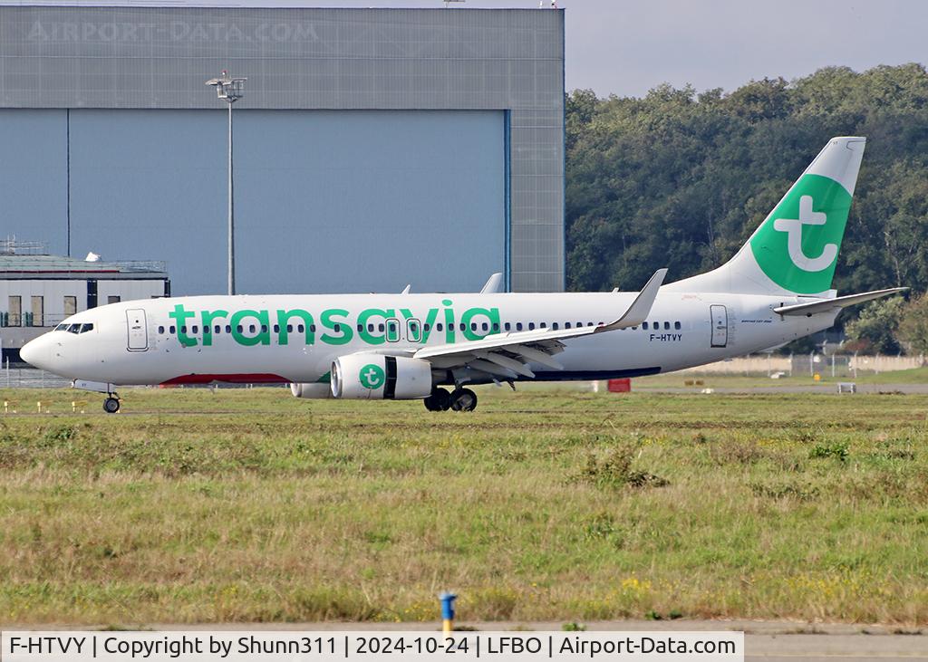 F-HTVY, 2013 Boeing 737-8JP C/N 39021, Landing rwy 14R