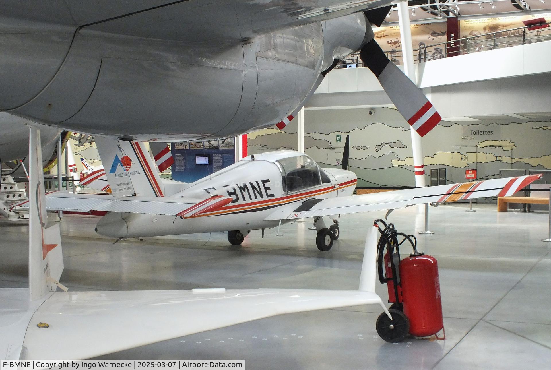 F-BMNE, Morane-Saulnier MS-880B Rallye Club C/N 410, Morane-Saulnier MS.880B Rallye Club at the Aeroscopia, Blagnac (Toulouse)