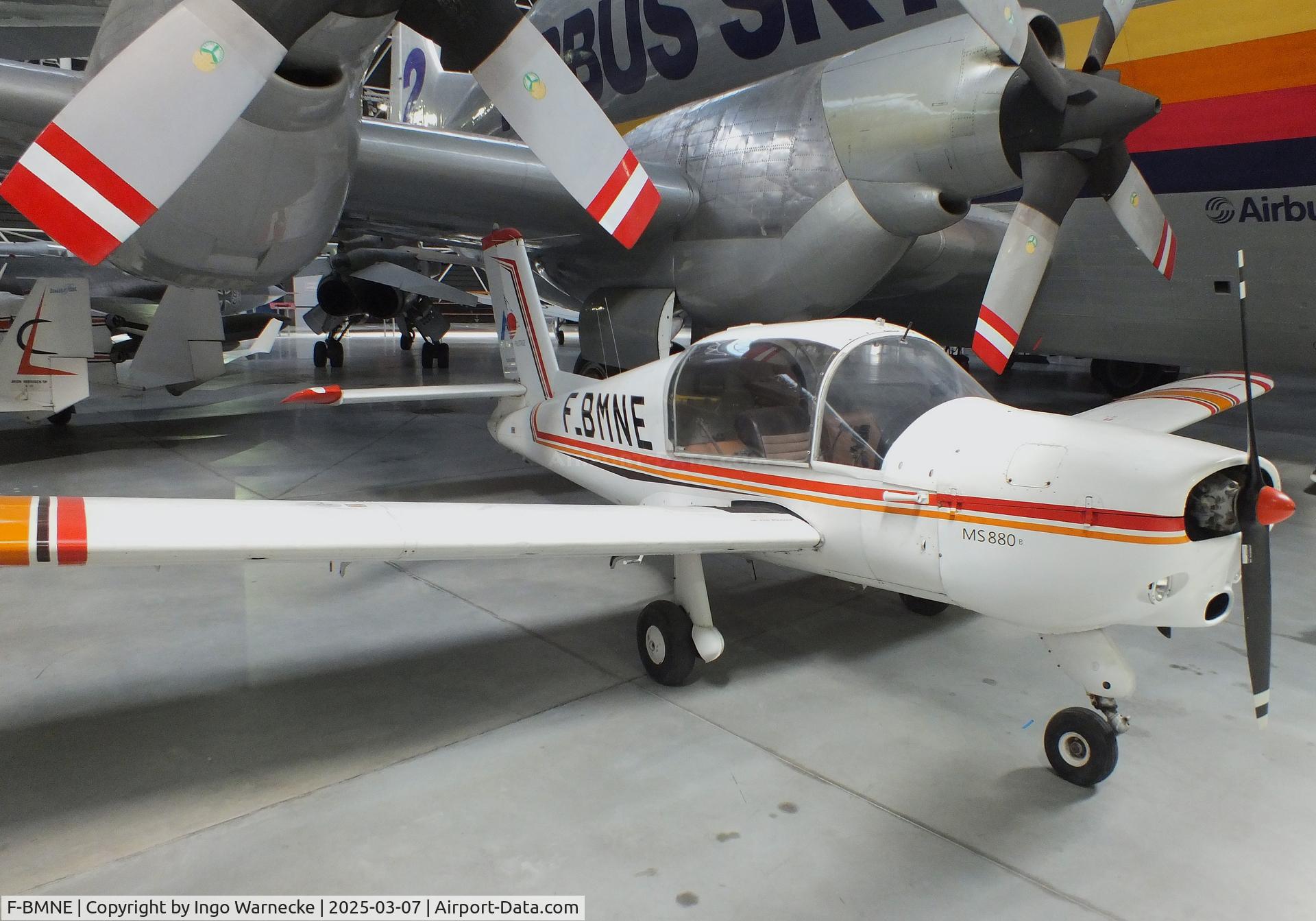 F-BMNE, Morane-Saulnier MS-880B Rallye Club C/N 410, Morane-Saulnier MS.880B Rallye Club at the Aeroscopia, Blagnac (Toulouse)