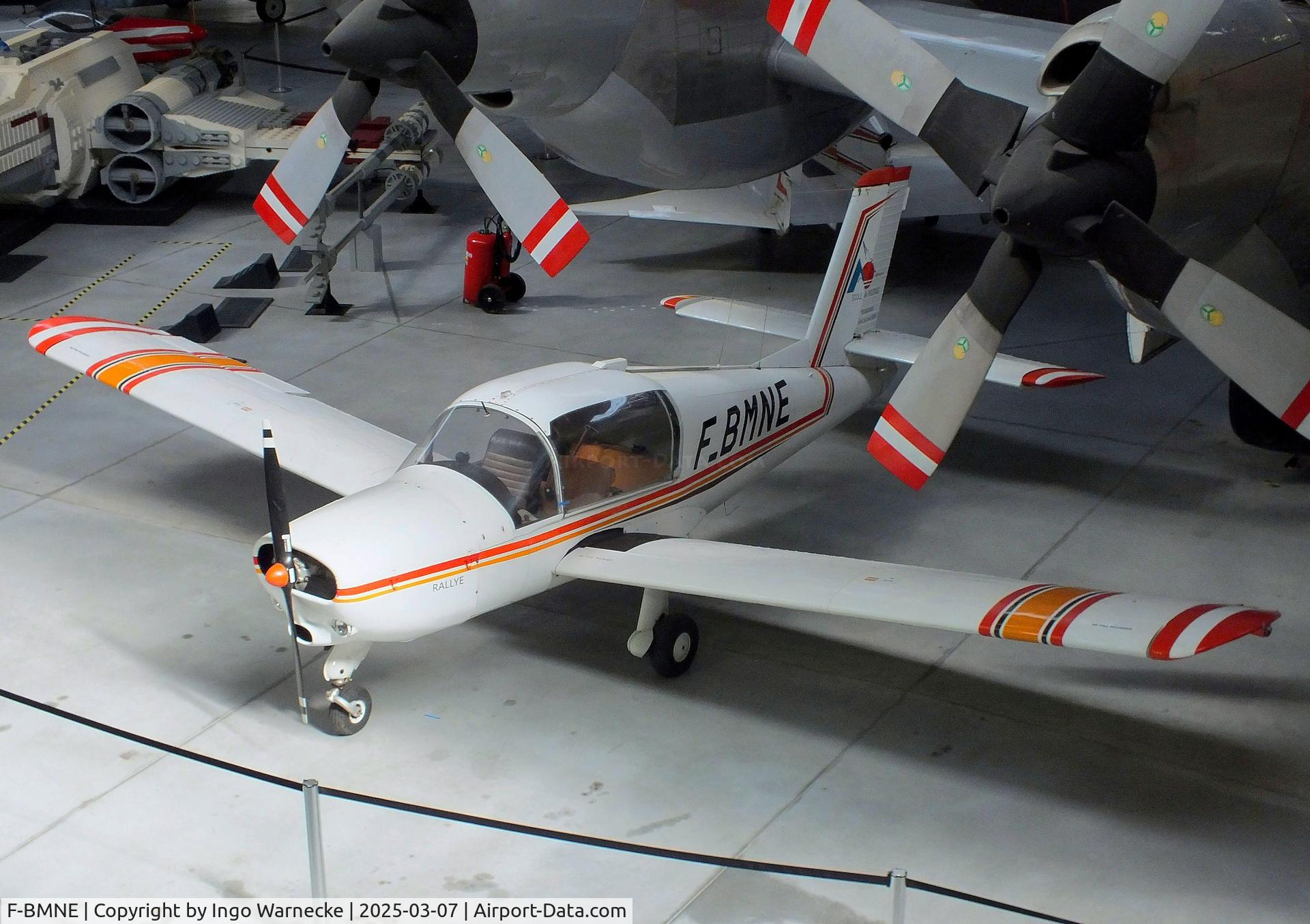 F-BMNE, Morane-Saulnier MS-880B Rallye Club C/N 410, Morane-Saulnier MS.880B Rallye Club at the Aeroscopia, Blagnac (Toulouse)