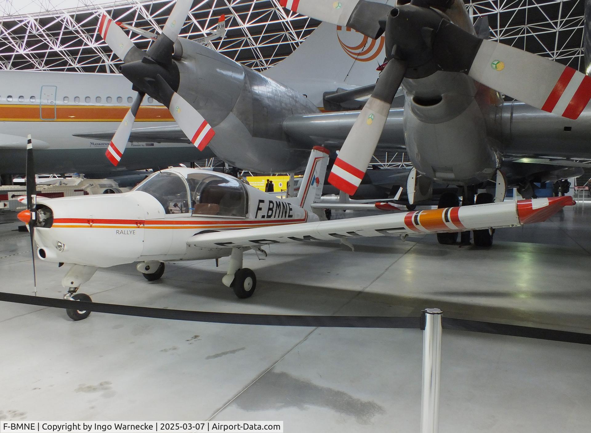F-BMNE, Morane-Saulnier MS-880B Rallye Club C/N 410, Morane-Saulnier MS.880B Rallye Club at the Aeroscopia, Blagnac (Toulouse)