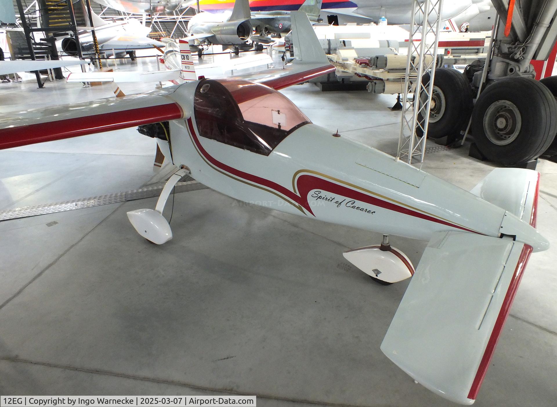 12EG, 1985 Raymond Cavaroc RC-01 Spirit of Cavaroc C/N 01, Raymond Cavaroc RC-01 Spirit of Cavaroc 'MiniShinden' at the Aeroscopia, Blagnac (Toulouse)