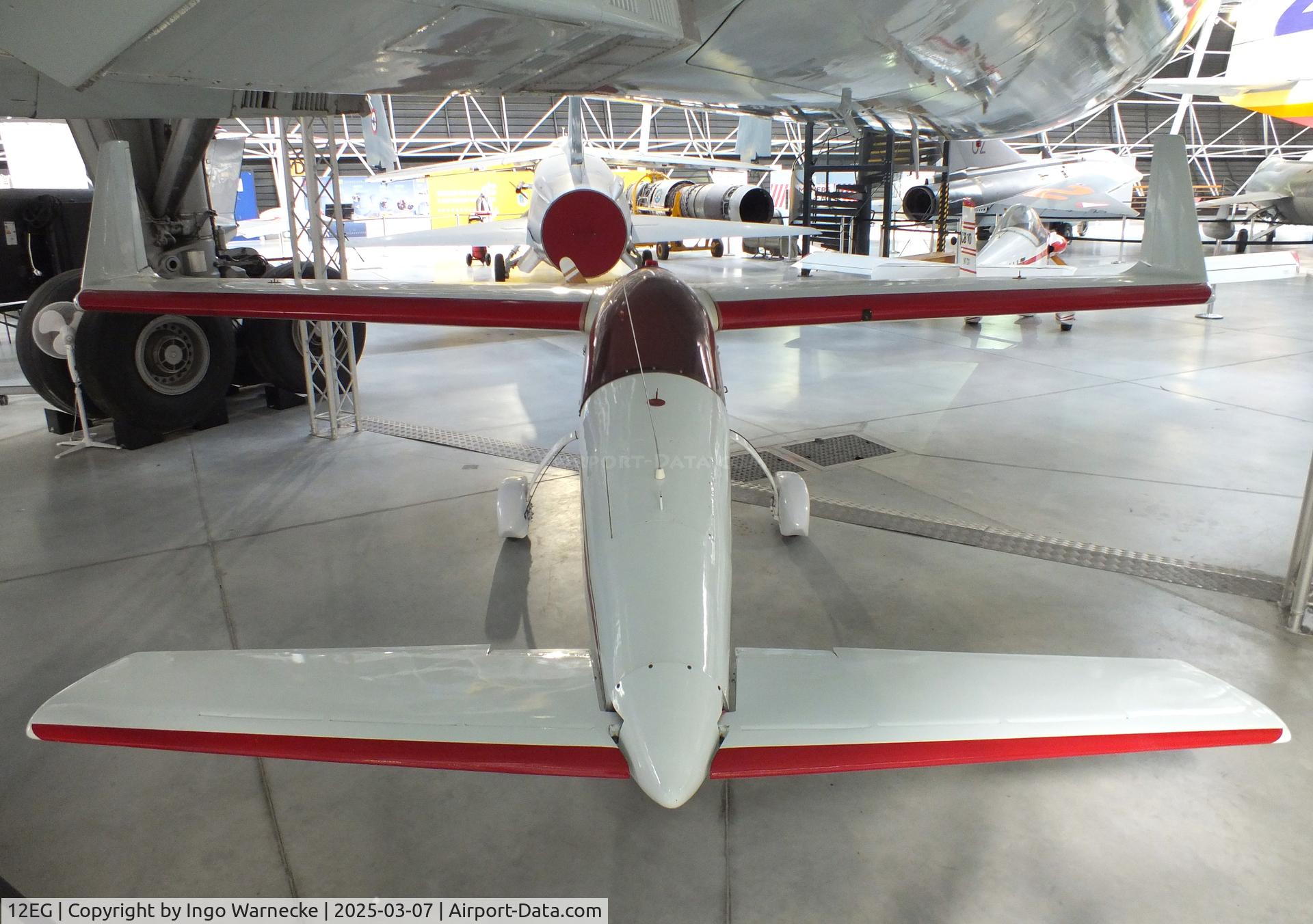 12EG, 1985 Raymond Cavaroc RC-01 Spirit of Cavaroc C/N 01, Raymond Cavaroc RC-01 Spirit of Cavaroc 'MiniShinden' at the Aeroscopia, Blagnac (Toulouse)