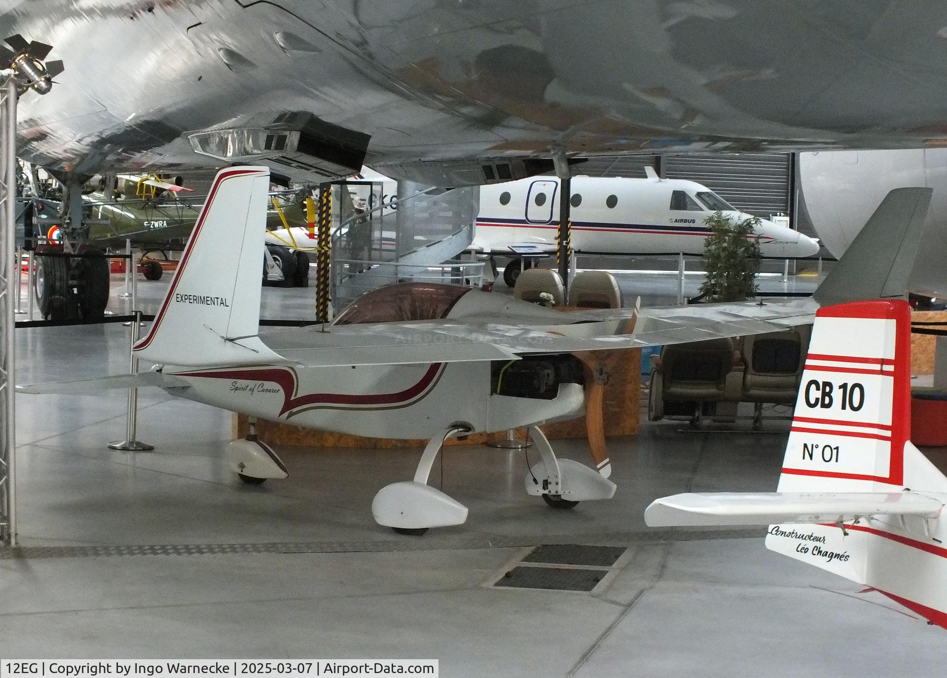 12EG, 1985 Raymond Cavaroc RC-01 Spirit of Cavaroc C/N 01, Raymond Cavaroc RC-01 Spirit of Cavaroc 'MiniShinden' at the Aeroscopia, Blagnac (Toulouse)