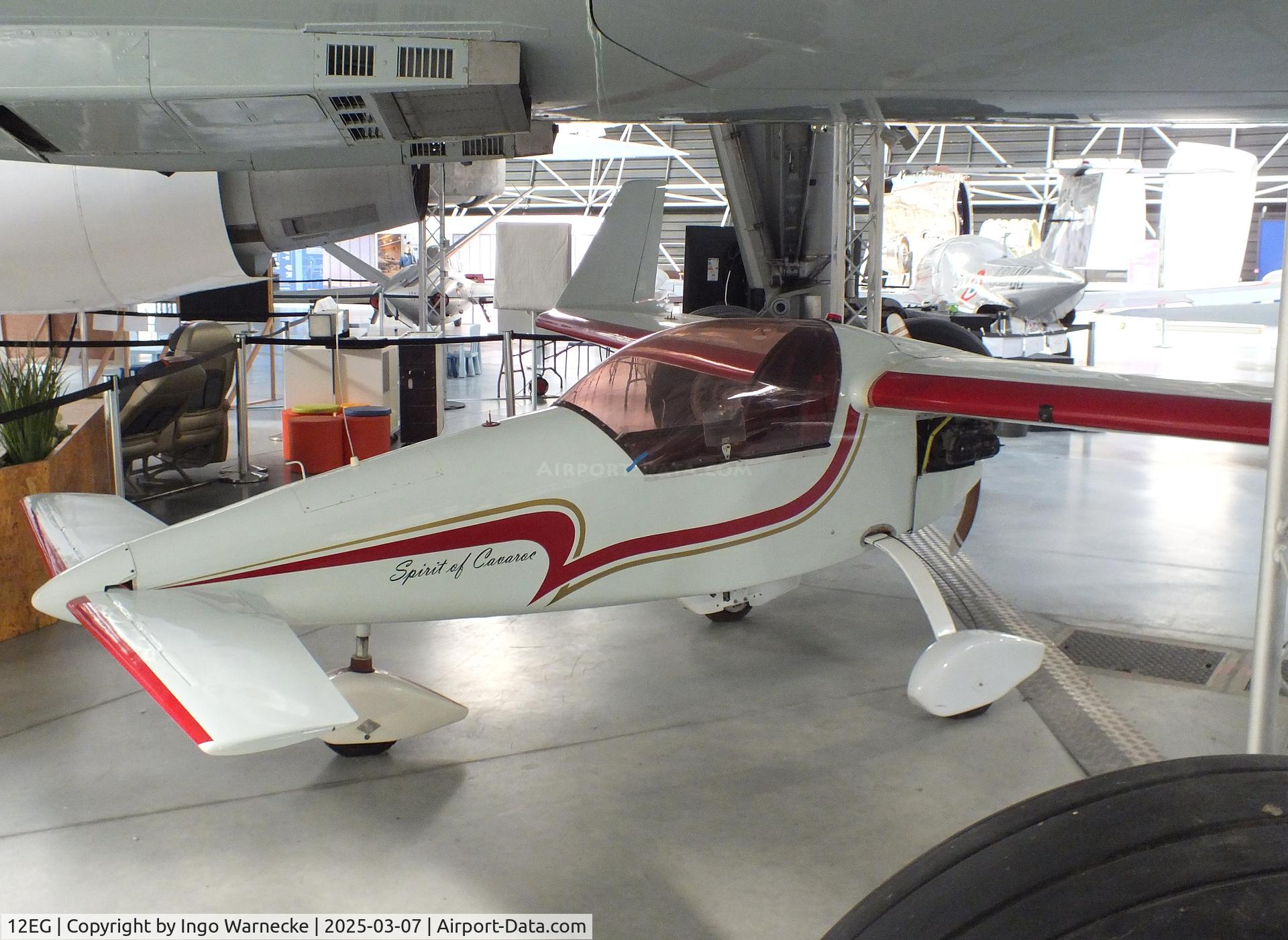 12EG, 1985 Raymond Cavaroc RC-01 Spirit of Cavaroc C/N 01, Raymond Cavaroc RC-01 Spirit of Cavaroc 'MiniShinden' at the Aeroscopia, Blagnac (Toulouse)