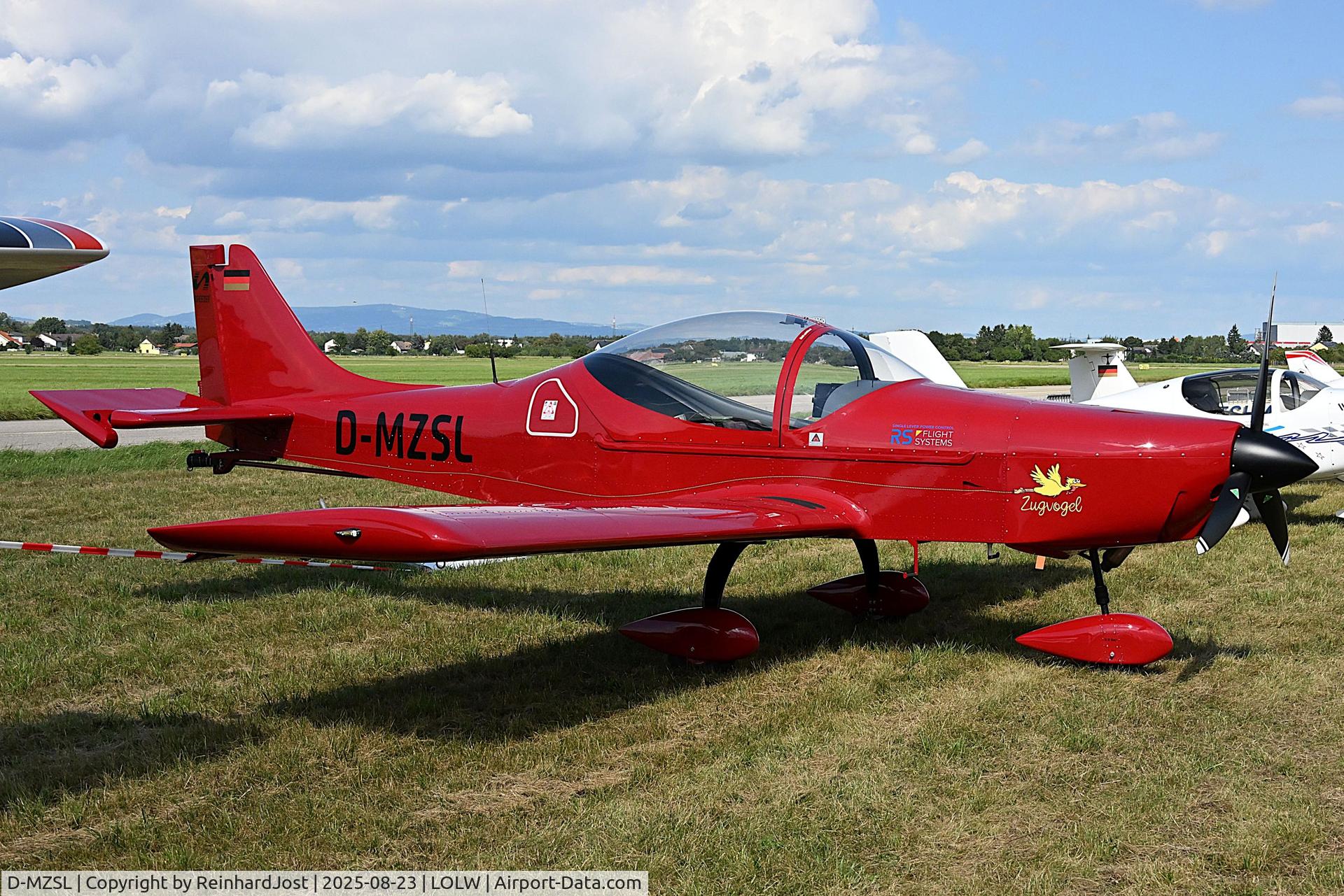 D-MZSL, Breezer Aircraft Breezer B400-6 C/N not found_D-MZSL, Breezer B850 c/n UL175 called Zugvogel (migratory bird) at the Rotax Days 2025, Wels (LOLW), Austria
