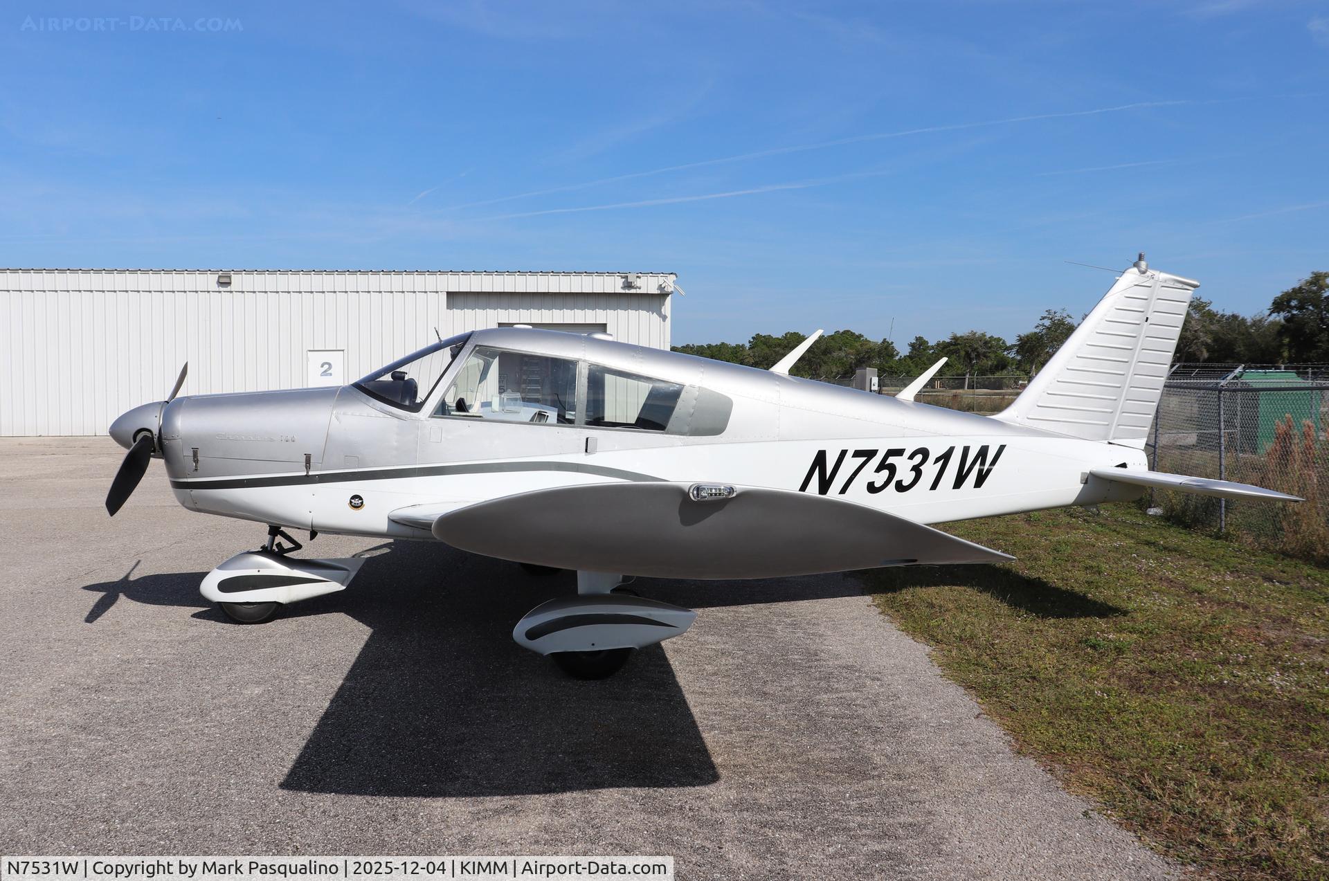 N7531W, 1963 Piper PA-28-180 C/N 28-1455, Piper PA-28-180