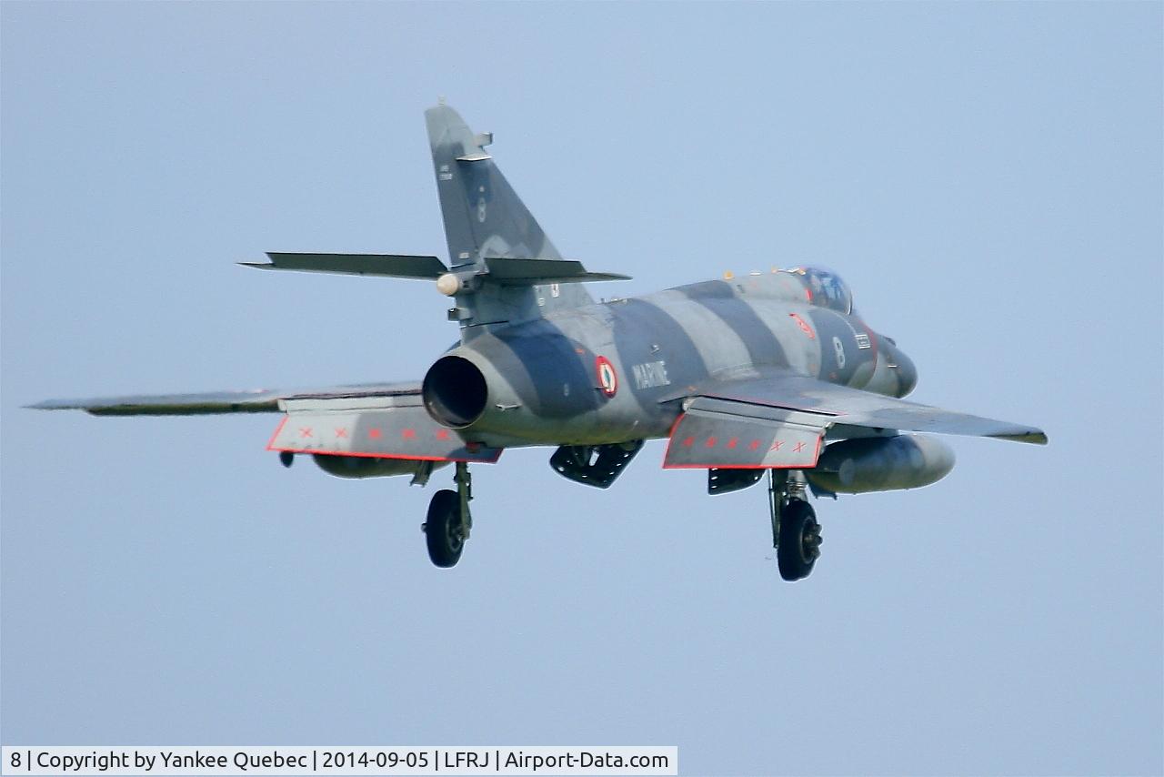 N1, 1988 Gulfstream Aerospace G-IV C/N 1071, Dassault Super Etendard MER, Landivisiau Naval Air Base (LFRJ-LDV)