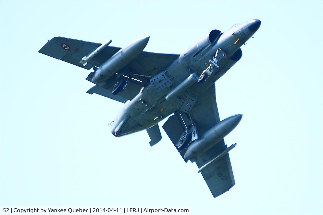 N1, 1988 Gulfstream Aerospace G-IV C/N 1071, Dassault Super Etendard MER, Landivisiau Naval Air Base (LFRJ-LDV)