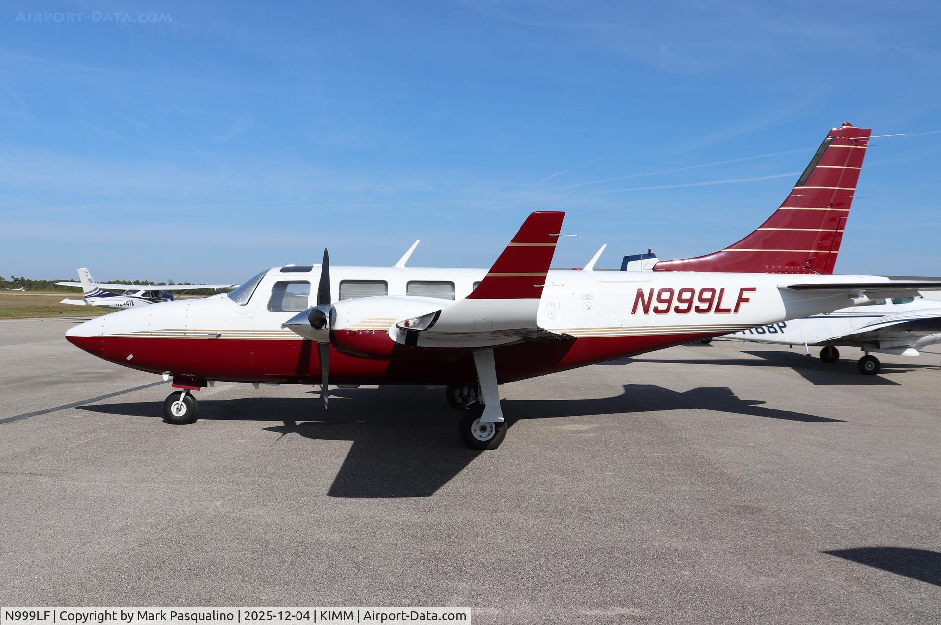 N999LF, 1984 Piper PA-60-700P C/N 608423016, Piper PA-60-700P