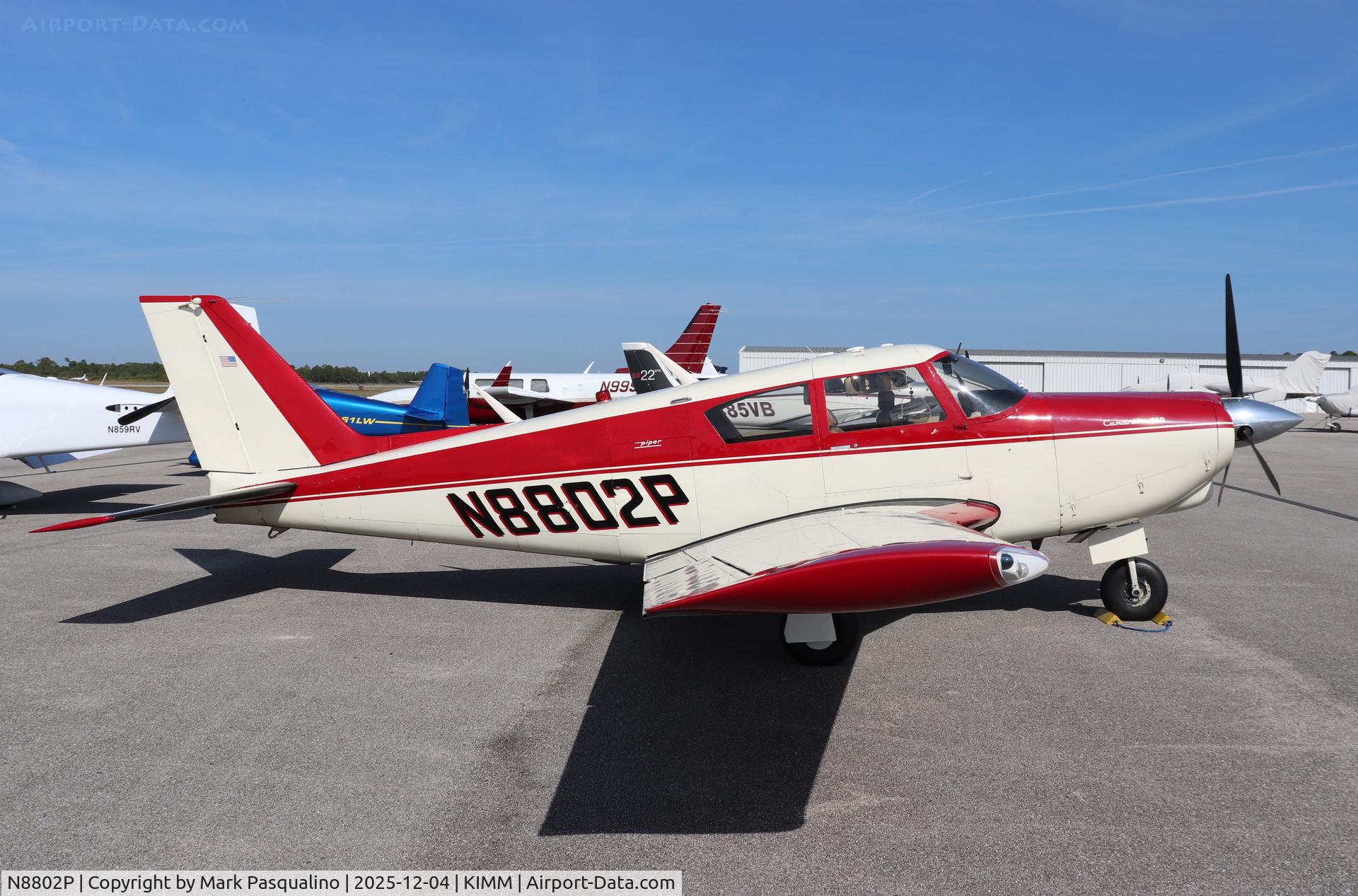 N8802P, 1965 Piper PA-24-260 Comanche C/N 24-4257, Piper PA-24-260