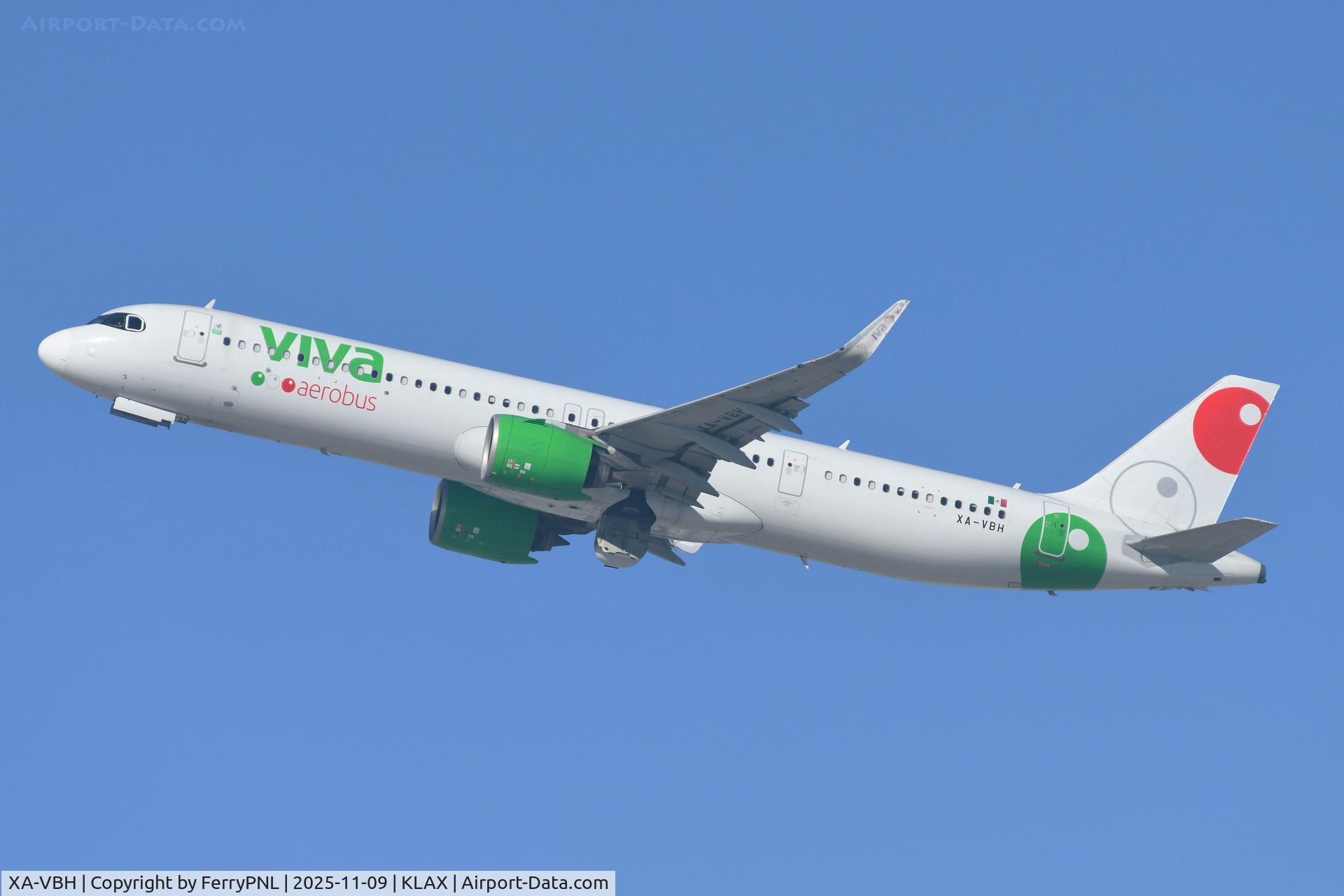 XA-VBH, 2020 Airbus A321-271NX C/N 10056, Departure of Viva A321N