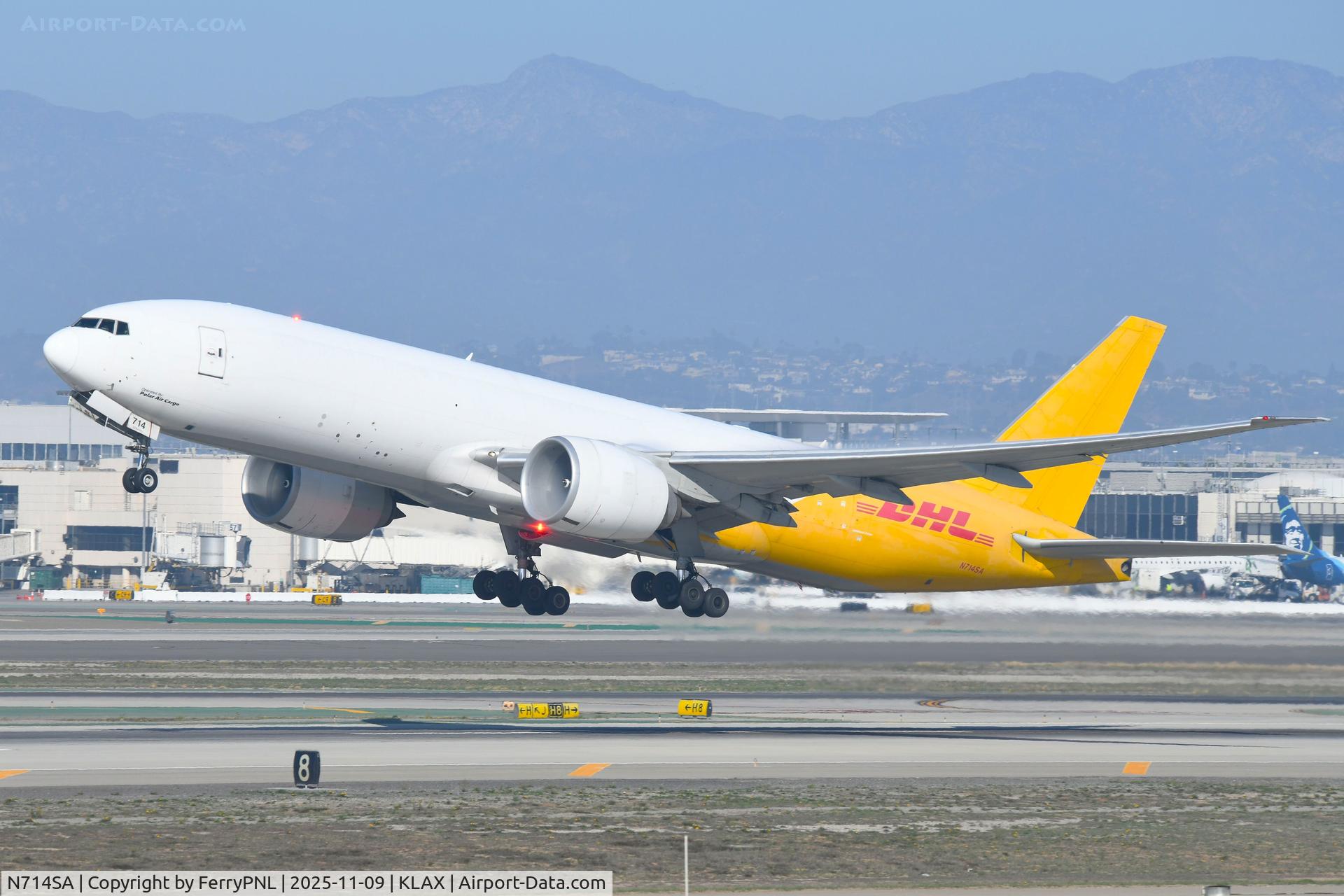 N714SA, 2012 Boeing 777-FZB C/N 37988, DHL B772F operated by Polar Air Cargo