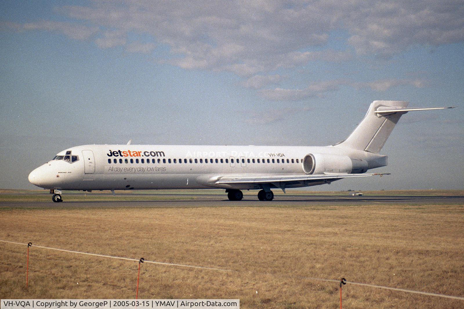 VH-VQA, 1999 Boeing 717-2BD C/N 55001, Normal service during Australian Intl Airshow.