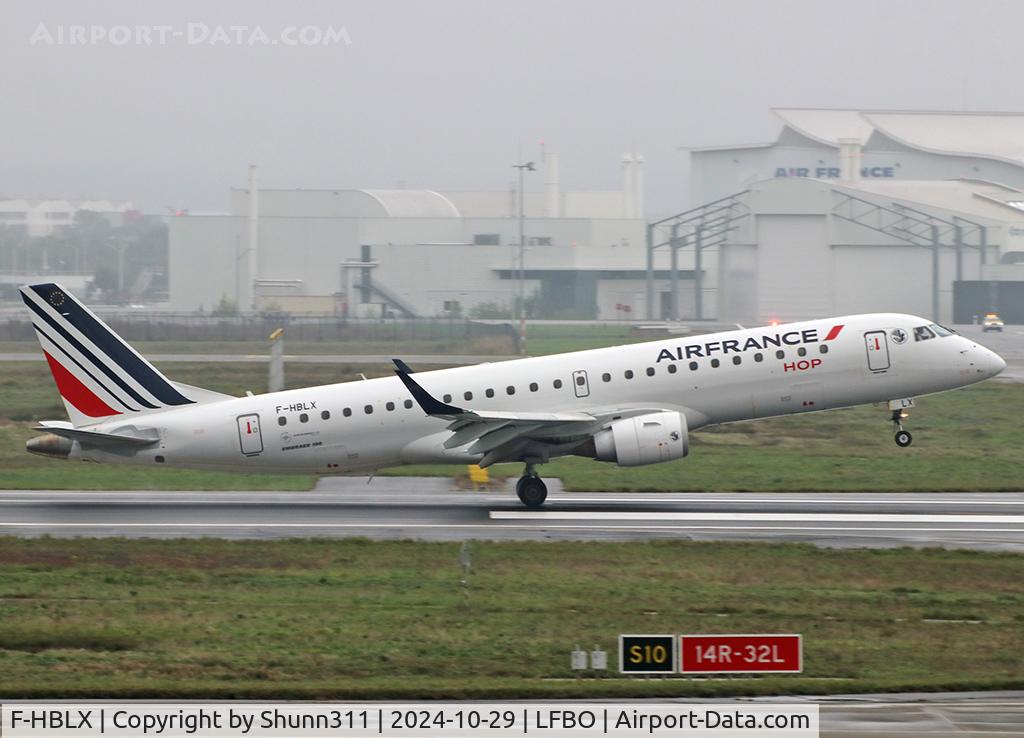 F-HBLX, 2014 Embraer 190LR (ERJ-190-100LR) C/N 19000665, Landing rwy 14R