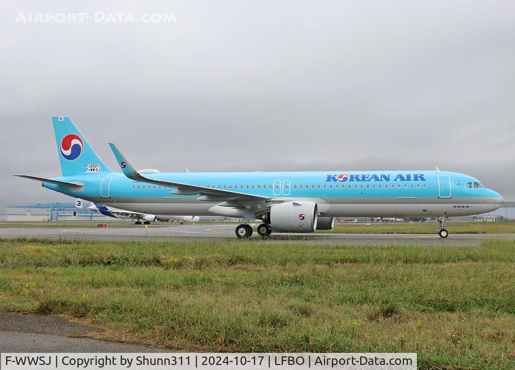 F-WWSJ, 2024 Airbus A321-251NX C/N 12021, C/n 12021 - To be HL8589