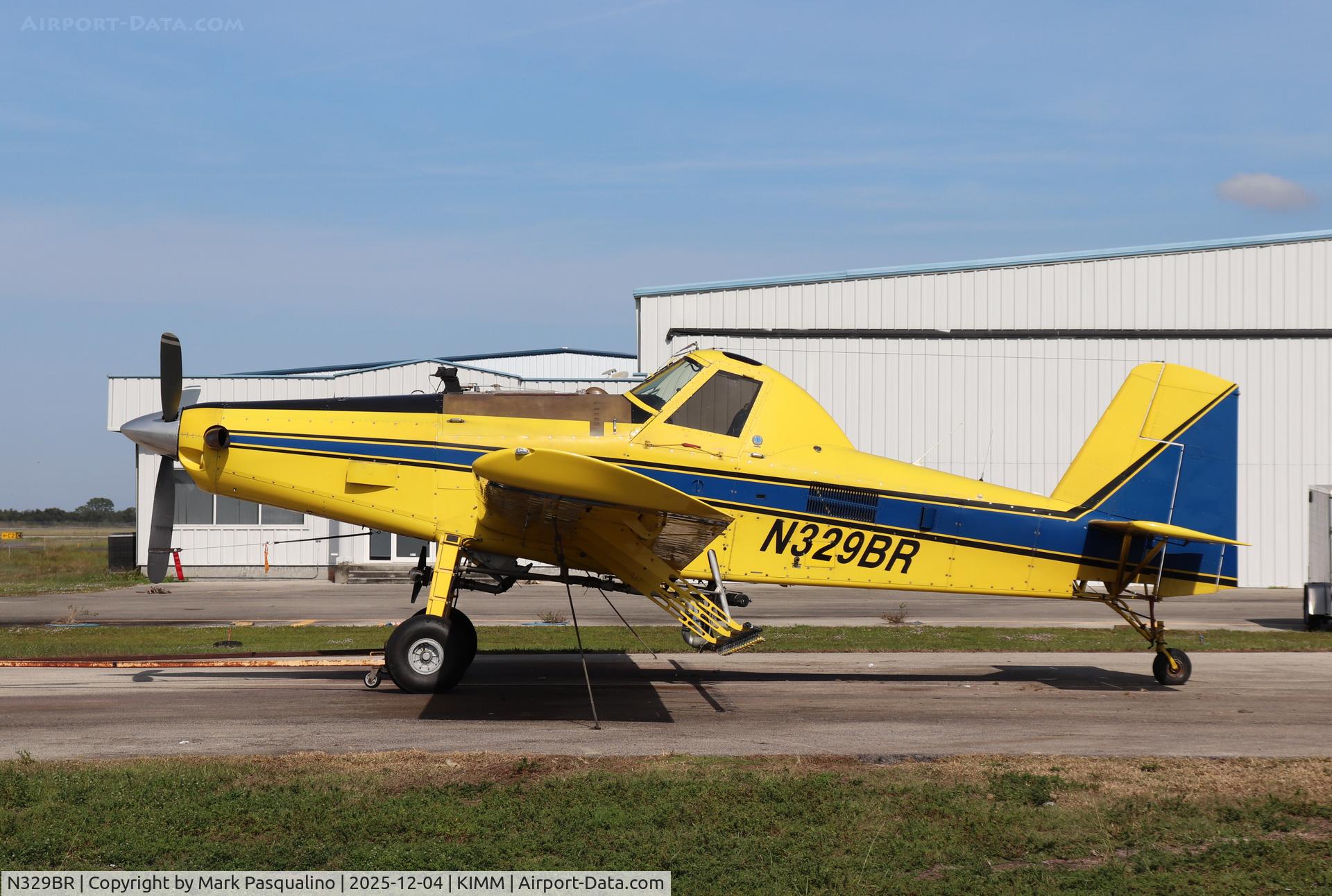 N329BR, 2008 Air Tractor Inc AT-502B C/N 502B-2633, Air Tractor AT-502B