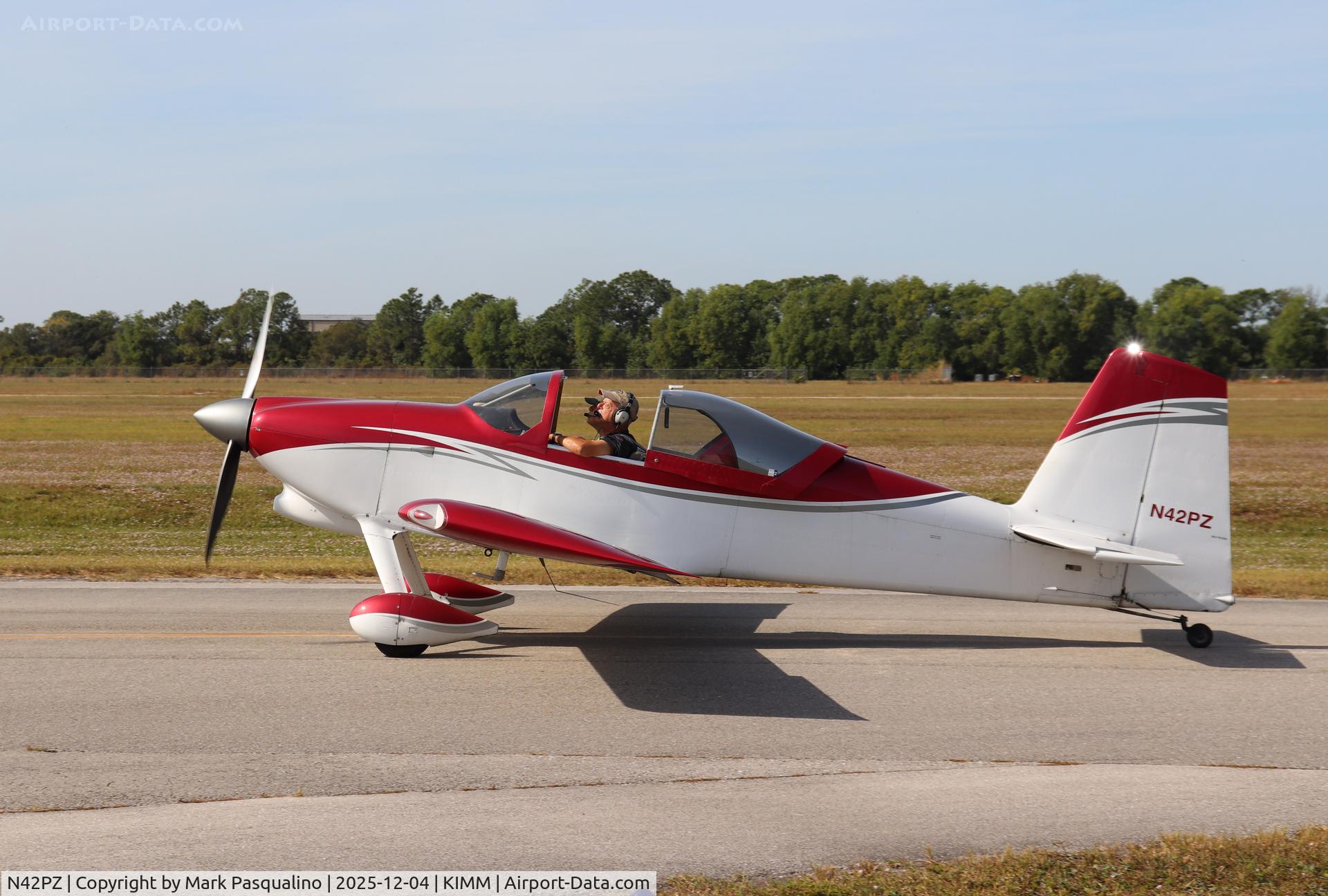 N42PZ, 2007 Van's RV-7 C/N 72404, Vans RV-7