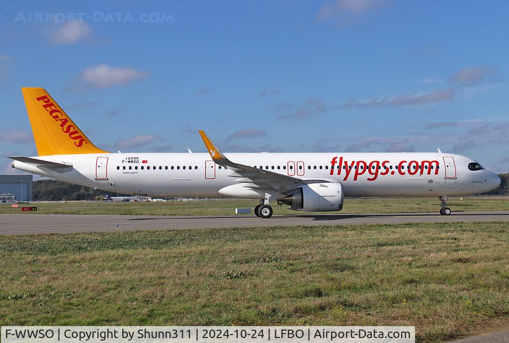F-WWSO, 2024 Airbus A321-251NX C/N 12095, C/n 12095 - To be TC-RFJ