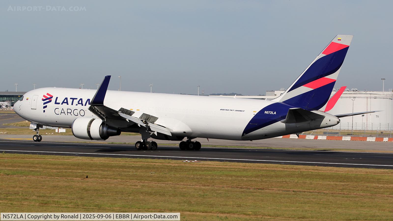 N572LA, 2024 Boeing 767-316ER(BCF)(WL) C/N 41747 / 1034, at ebbr
