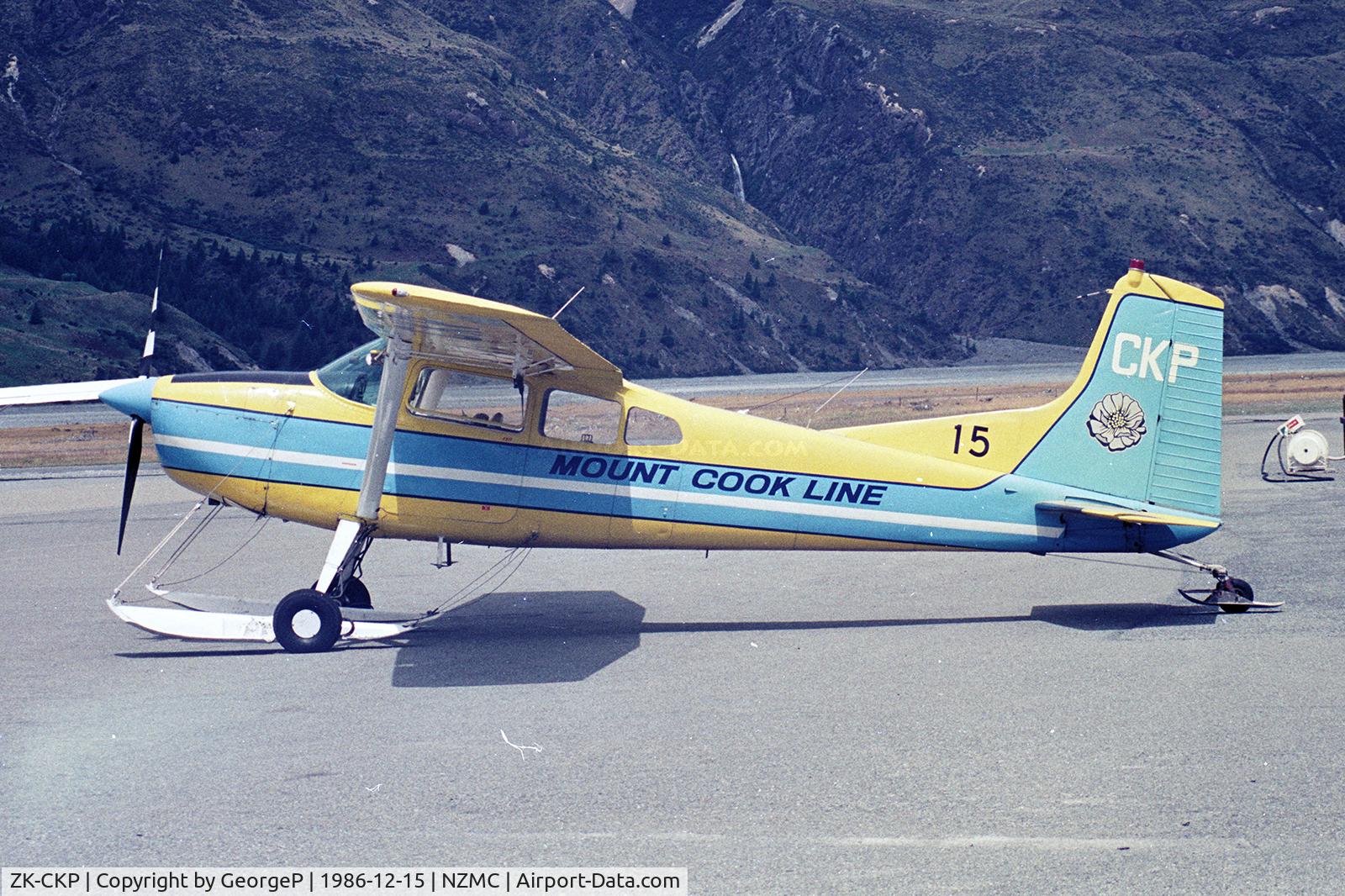 ZK-CKP, Cessna 185D Skywagon C/N 185-0796, Mount Cook.
