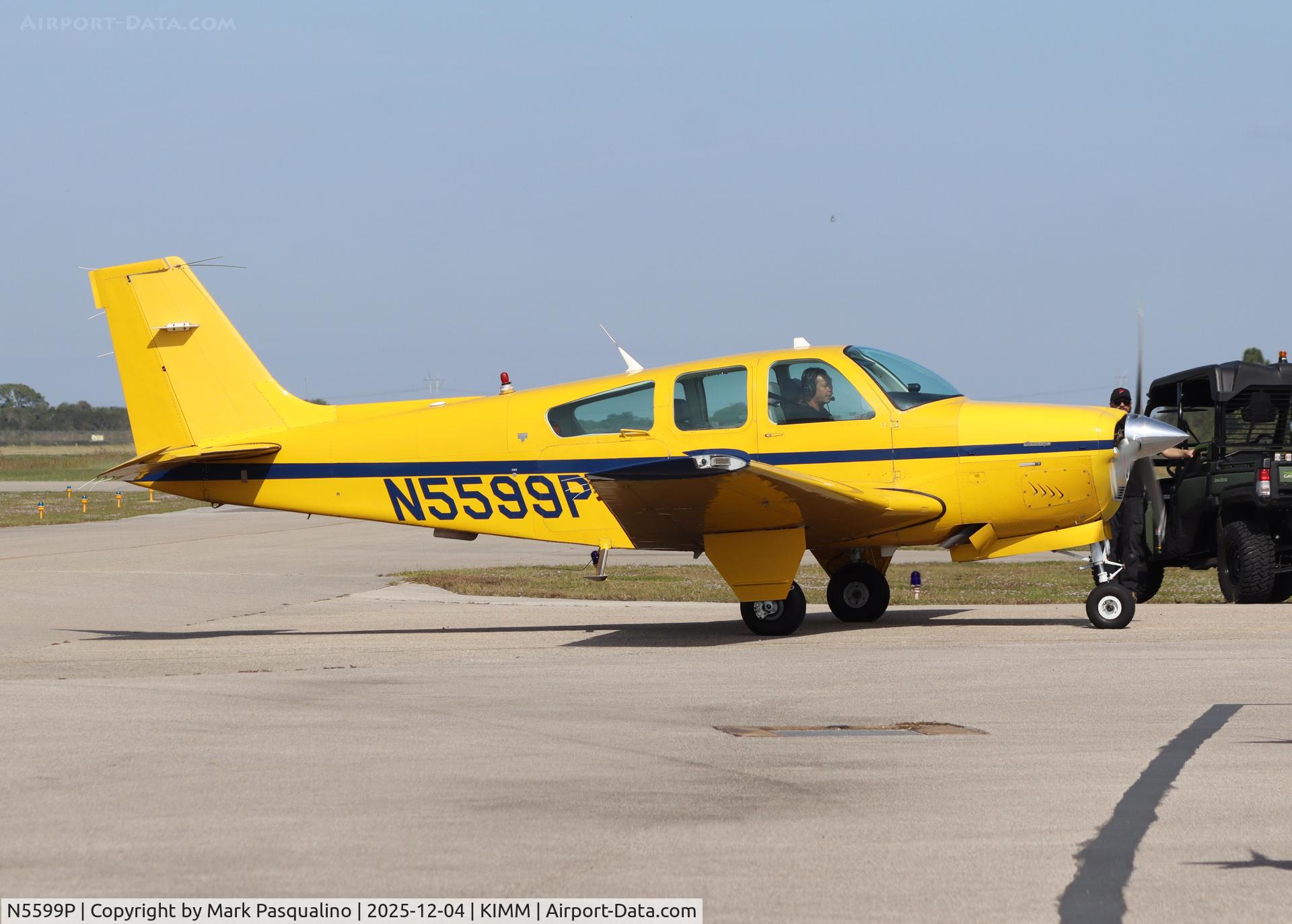 N5599P, 1989 Beech F33A Bonanza C/N CE-1344, Beech F33A