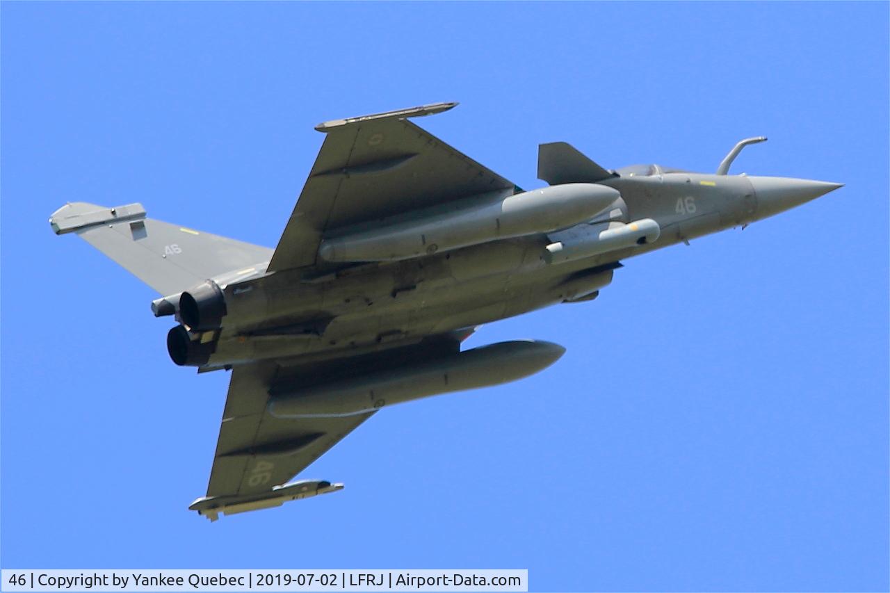 46, 2016 Dassault Rafale M C/N 46, Dassault Rafale M, Landivisiau Naval Air Base (LFRJ-LDV)