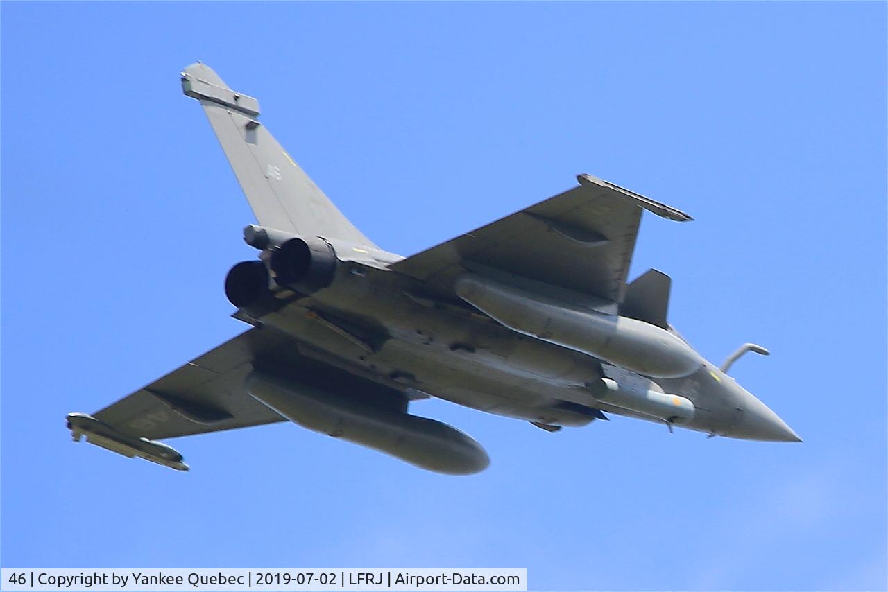 46, 2016 Dassault Rafale M C/N 46, Dassault Rafale M, Landivisiau Naval Air Base (LFRJ-LDV)