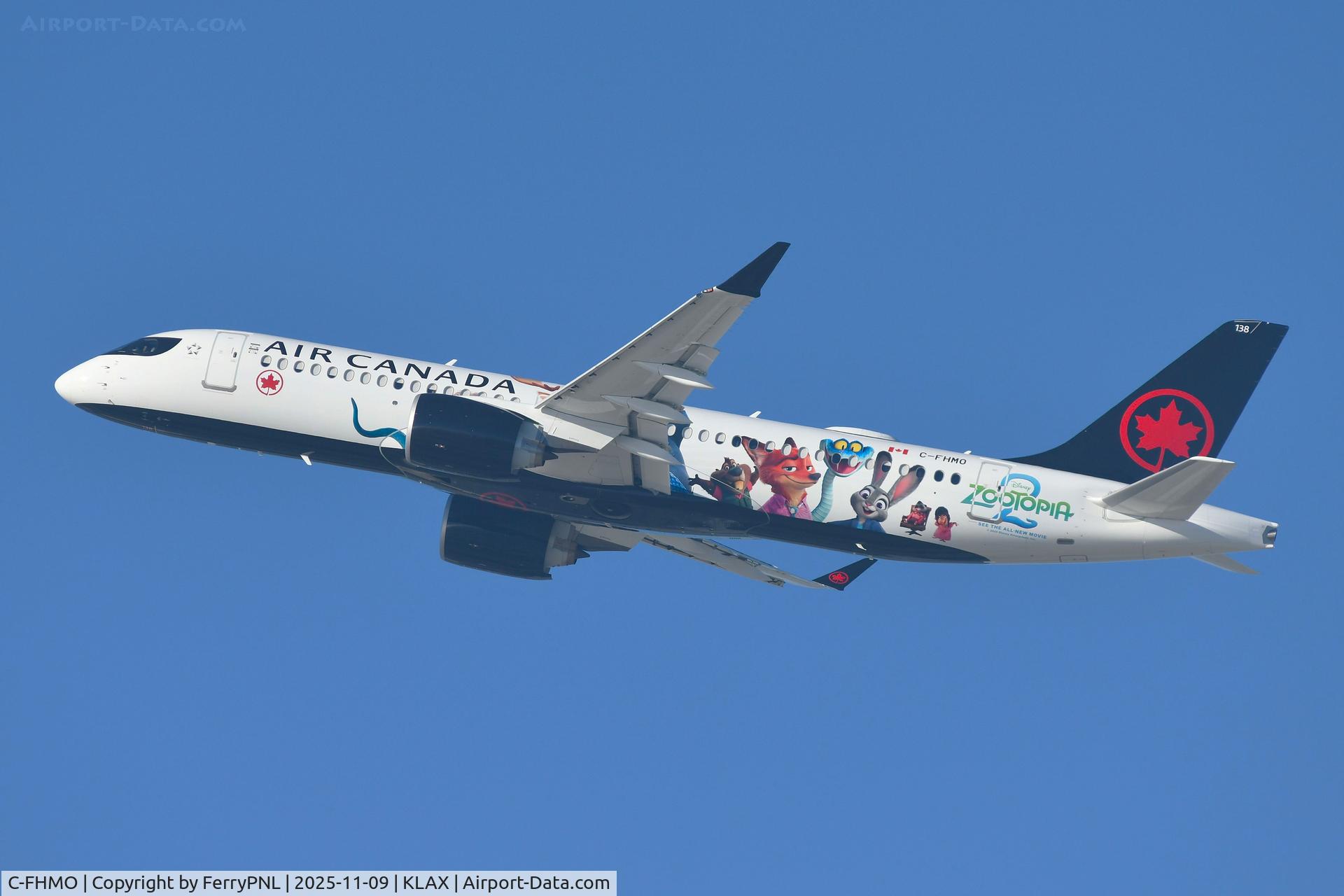 C-FHMO, 2025 Airbus A220-300 C/N 55382, Air Canada A223 with 