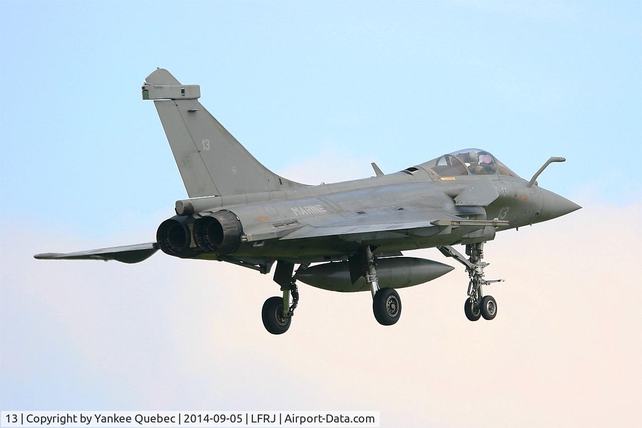 13, Dassault Rafale M C/N 13, Dassault Rafale M, Landivisiau Naval Air Base (LFRJ-LDV)