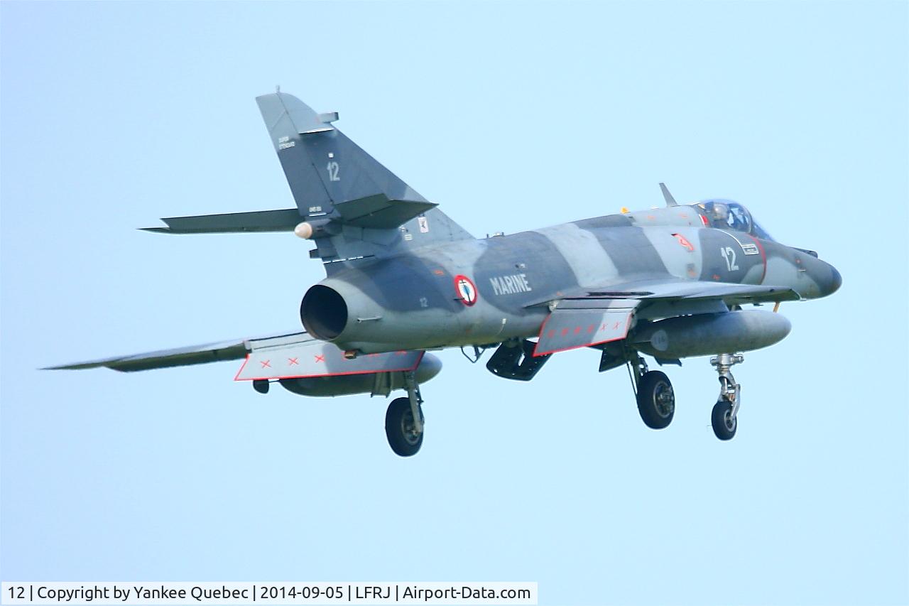 12, 1979 Dassault Super Etendard C/N 12, Dassault Super Etendard MER, Landivisiau Naval Air Base (LFRJ-LDV)