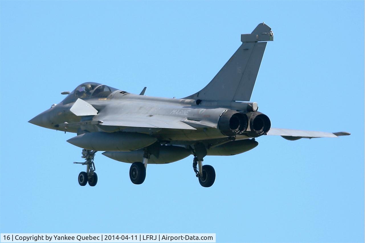 16, Dassault Rafale M C/N 16, Dassault Rafale M, Landivisiau Naval Air Base (LFRJ-LDV)