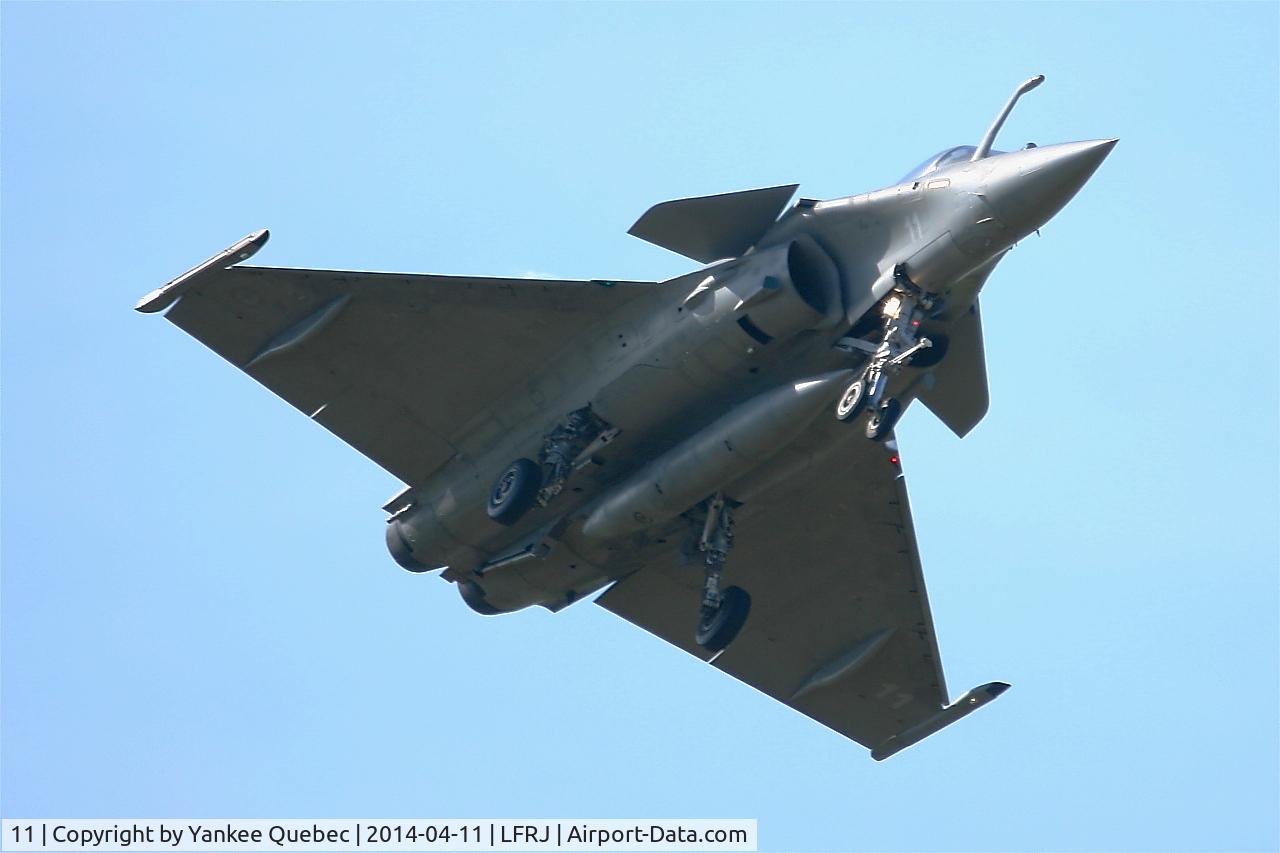 11, Dassault Rafale M C/N 11, Dassault Rafale M, Landivisiau Naval Air Base (LFRJ-LDV)