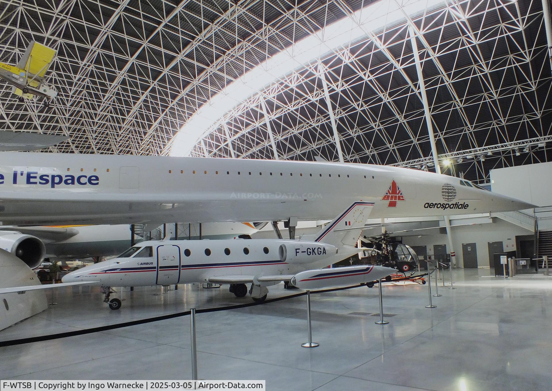 F-WTSB, 1973 Aerospatiale-BAC Concorde 101 C/N 201, BAC / Aerospatiale Concorde at the Aeroscopia, Blagnac (Toulouse)