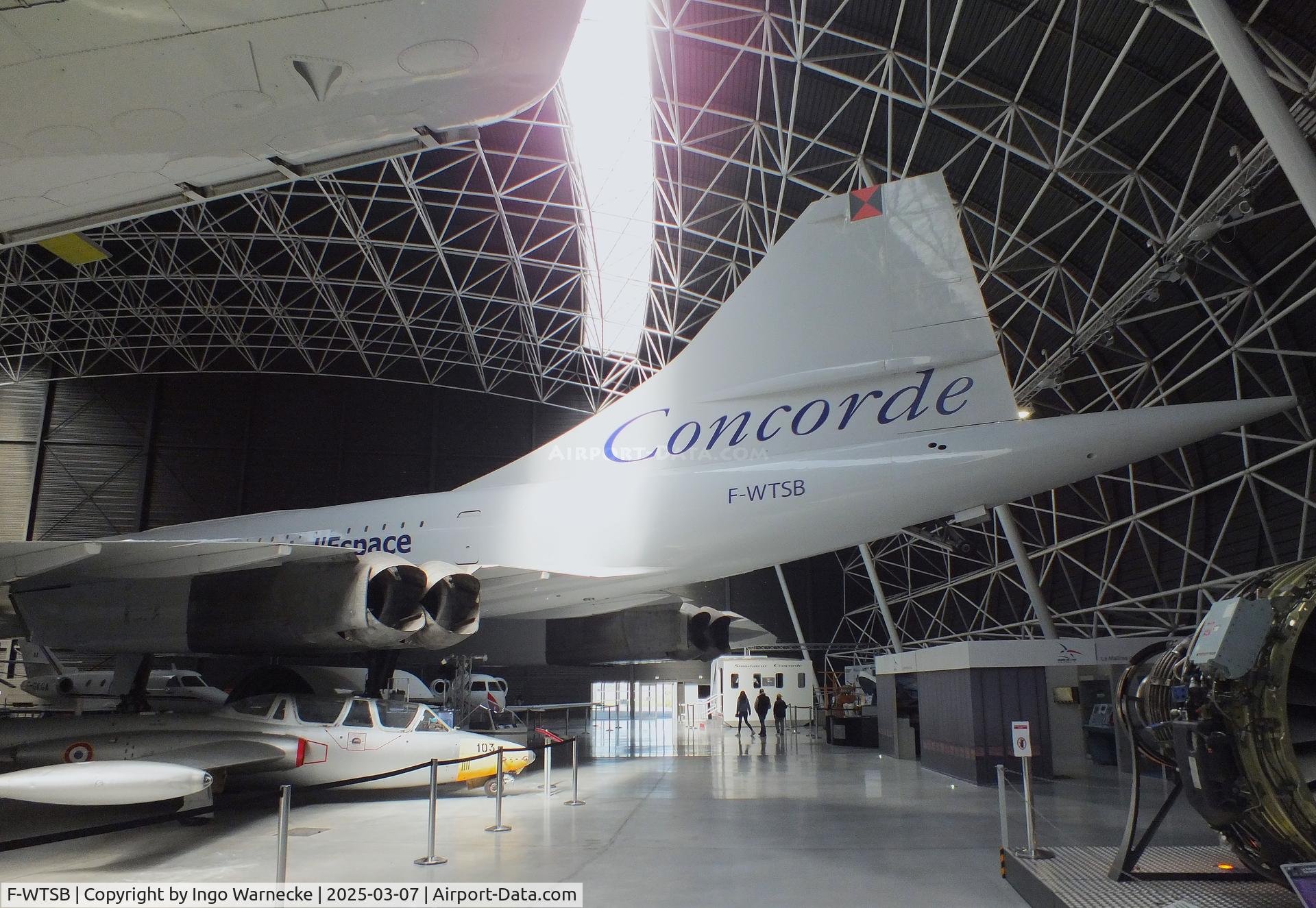 F-WTSB, 1973 Aerospatiale-BAC Concorde 101 C/N 201, BAC / Aerospatiale Concorde at the Aeroscopia, Blagnac (Toulouse)
