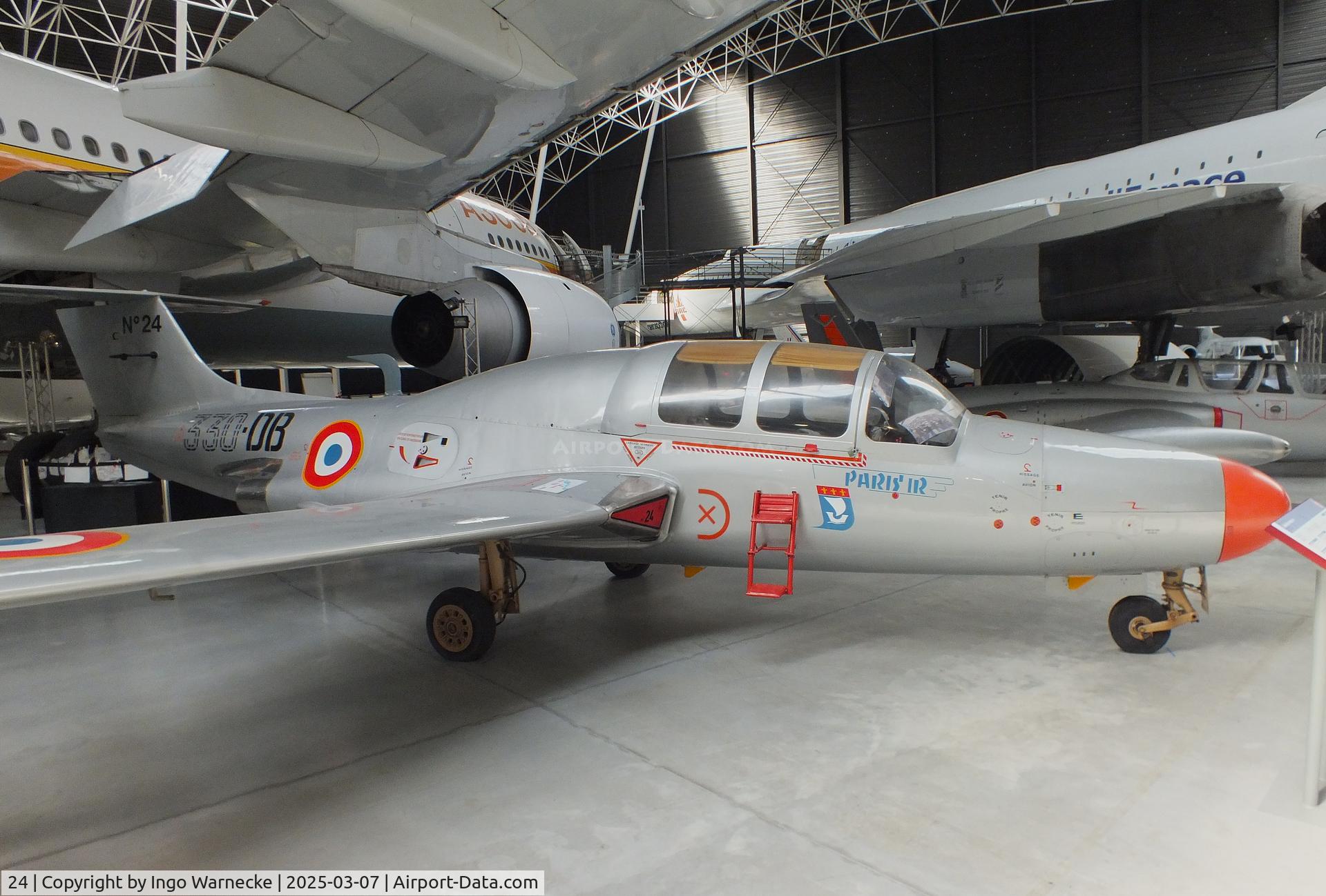 24, 1958 Morane-Saulnier MS-760 Paris IR C/N 24, Morane-Saulnier MS.760 Paris IR at the Aeroscopia, Blagnac (Toulouse)